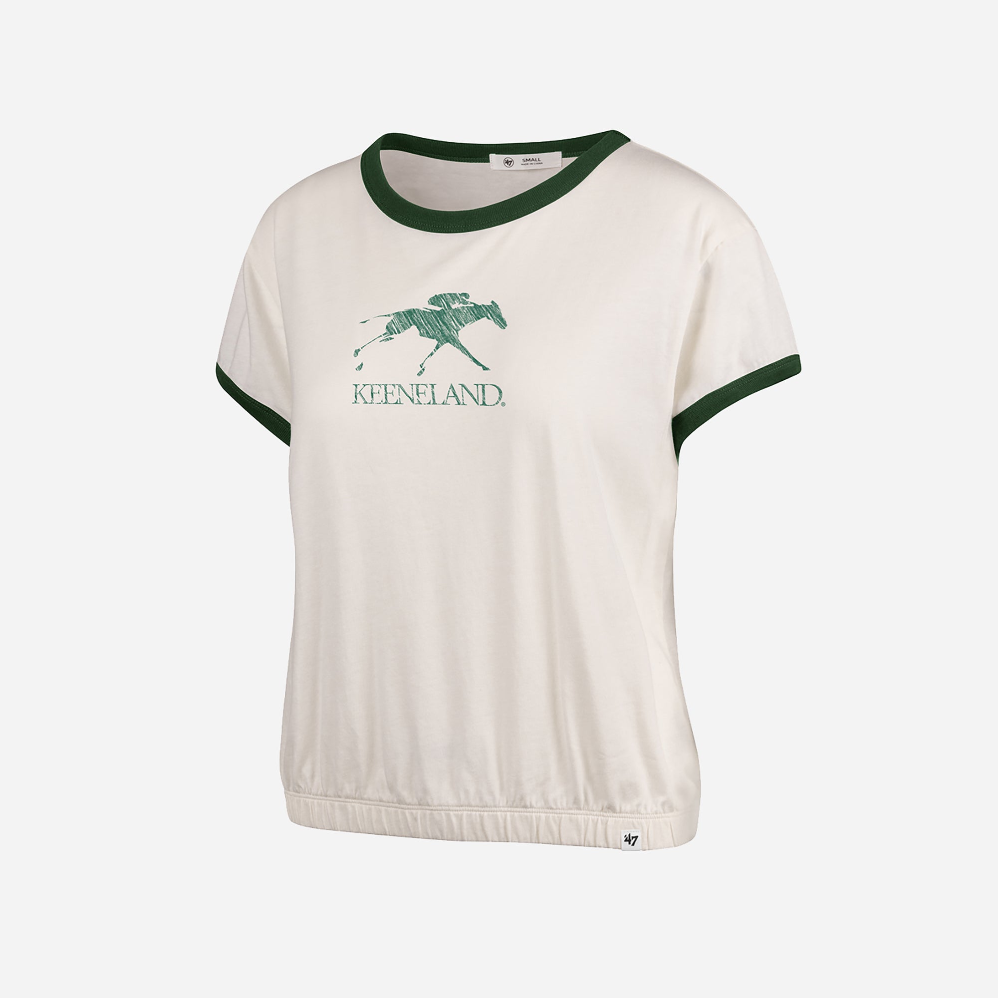 '47 Brand Keeneland Women's Dainty Cropped Tee