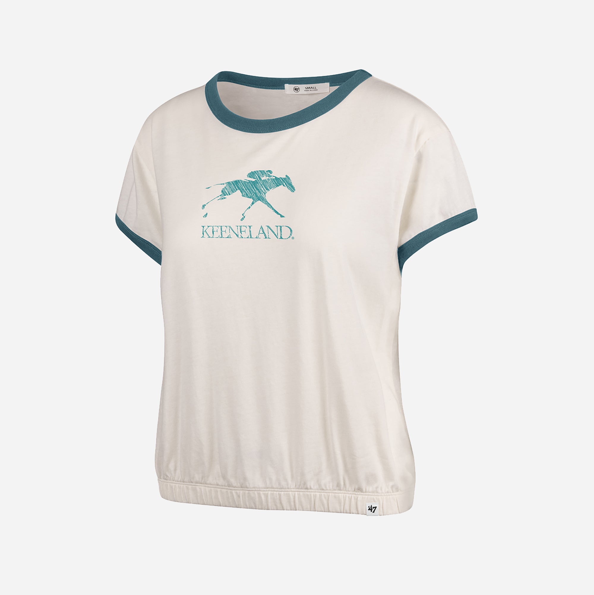 '47 Brand Keeneland Women's Dainty Cropped Tee