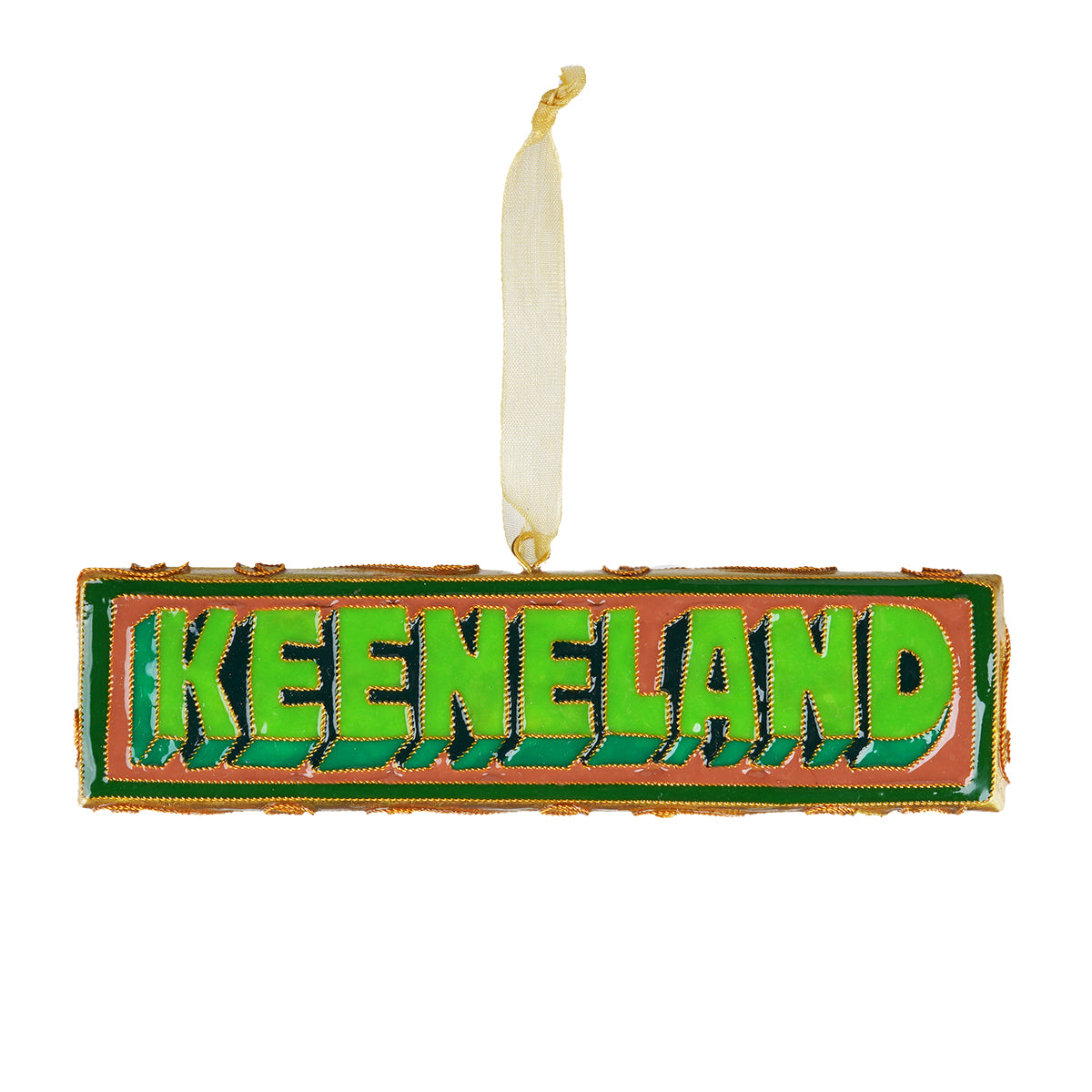 Kitty Keller Keeneland Hedge Ornament