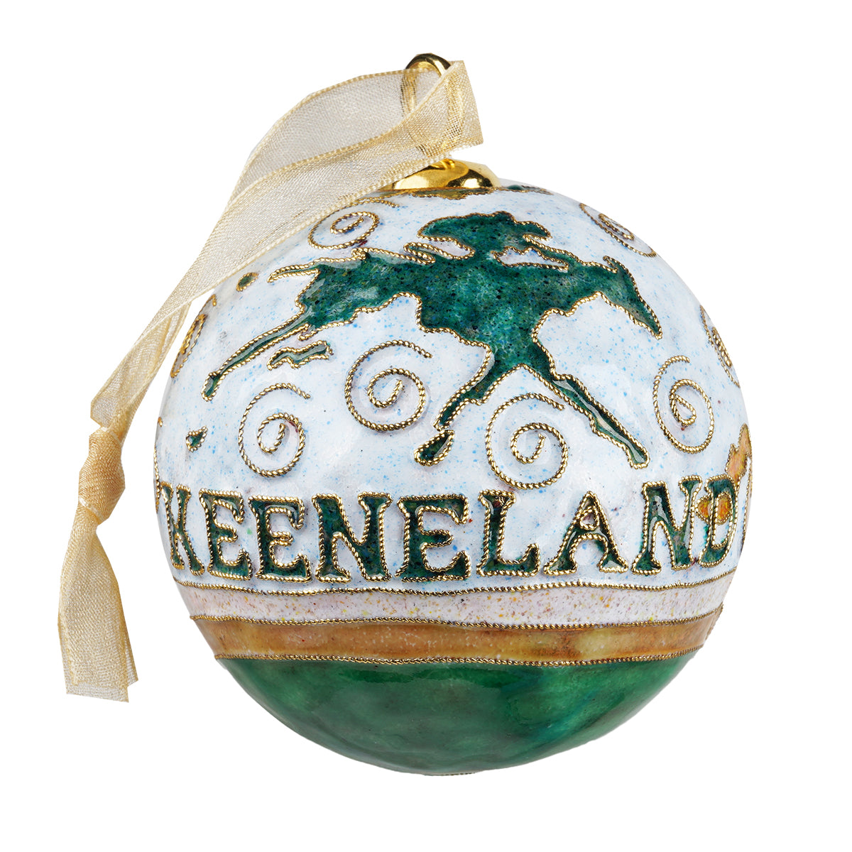 Kitty Keller Keeneland Starting Gate Ornament