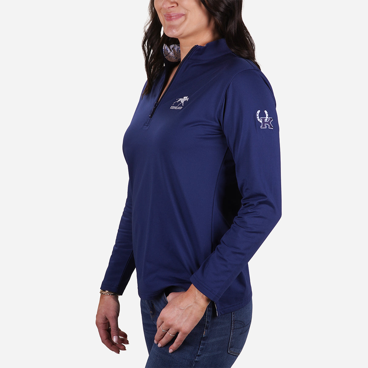 Horn Legend Keeneland Women's UK Basketball Micro Fleece 1/4 Zip