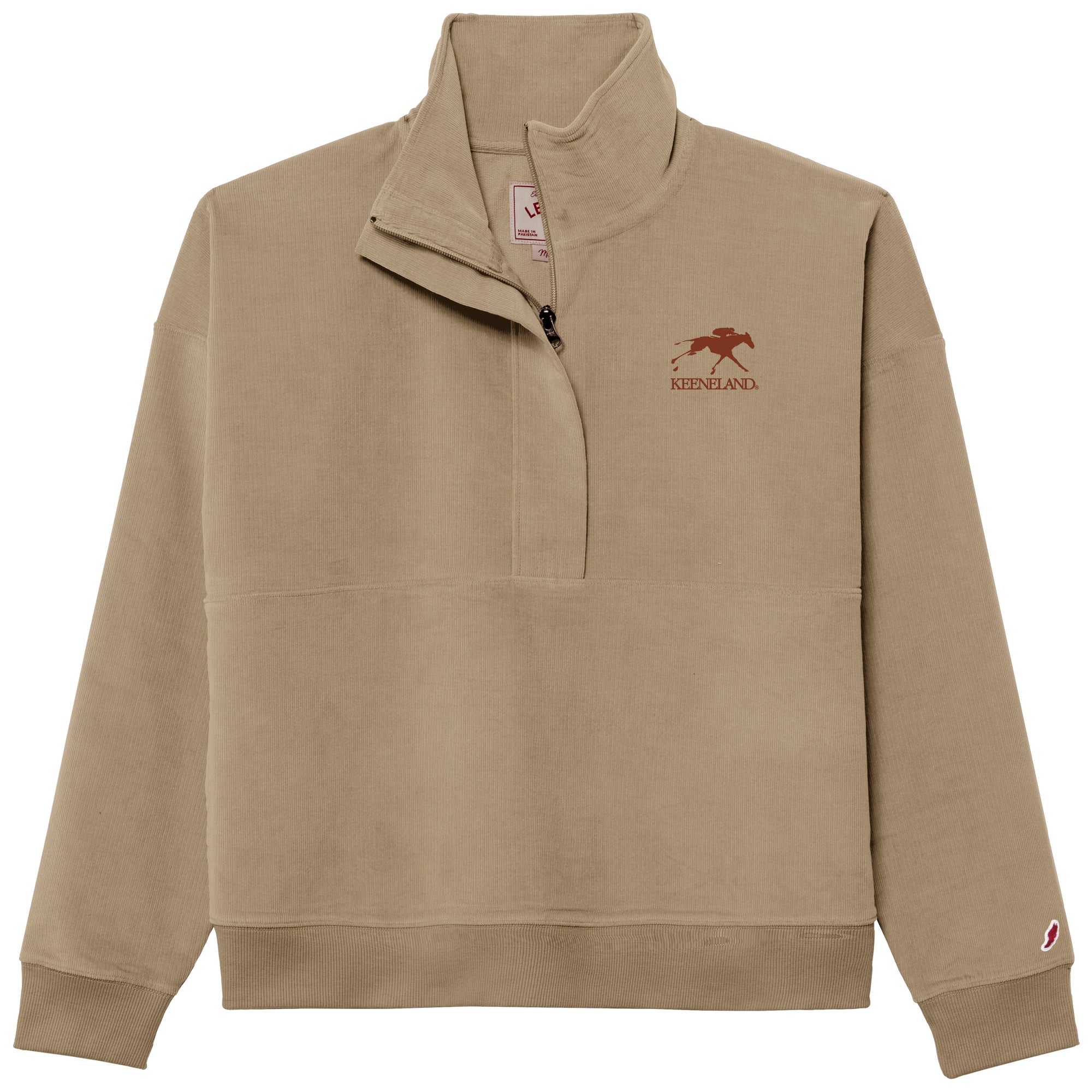 League Keeneland Women's Cord 1/2 Zip