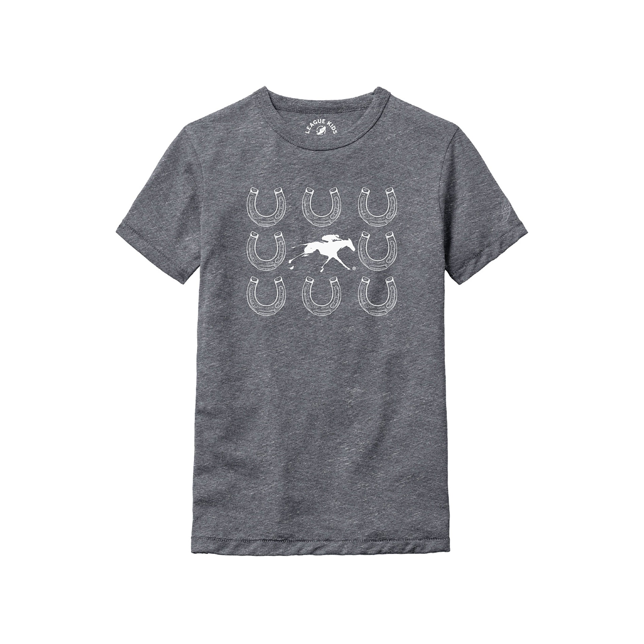 League Keeneland Youth Horseshoe Victory Falls Tee