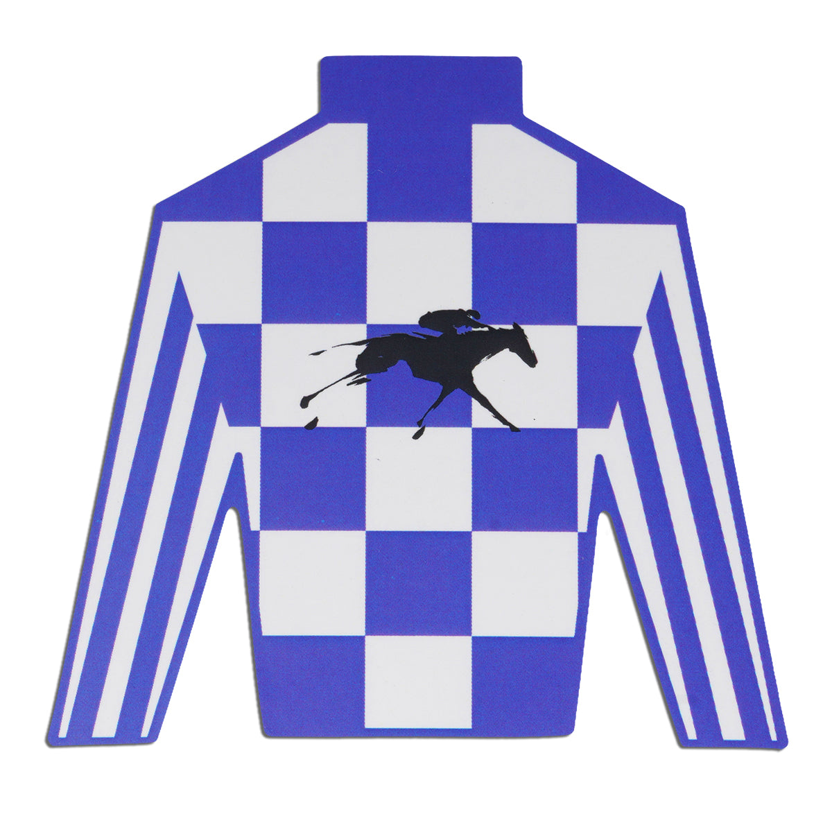 Keeneland Checker Silks Decal