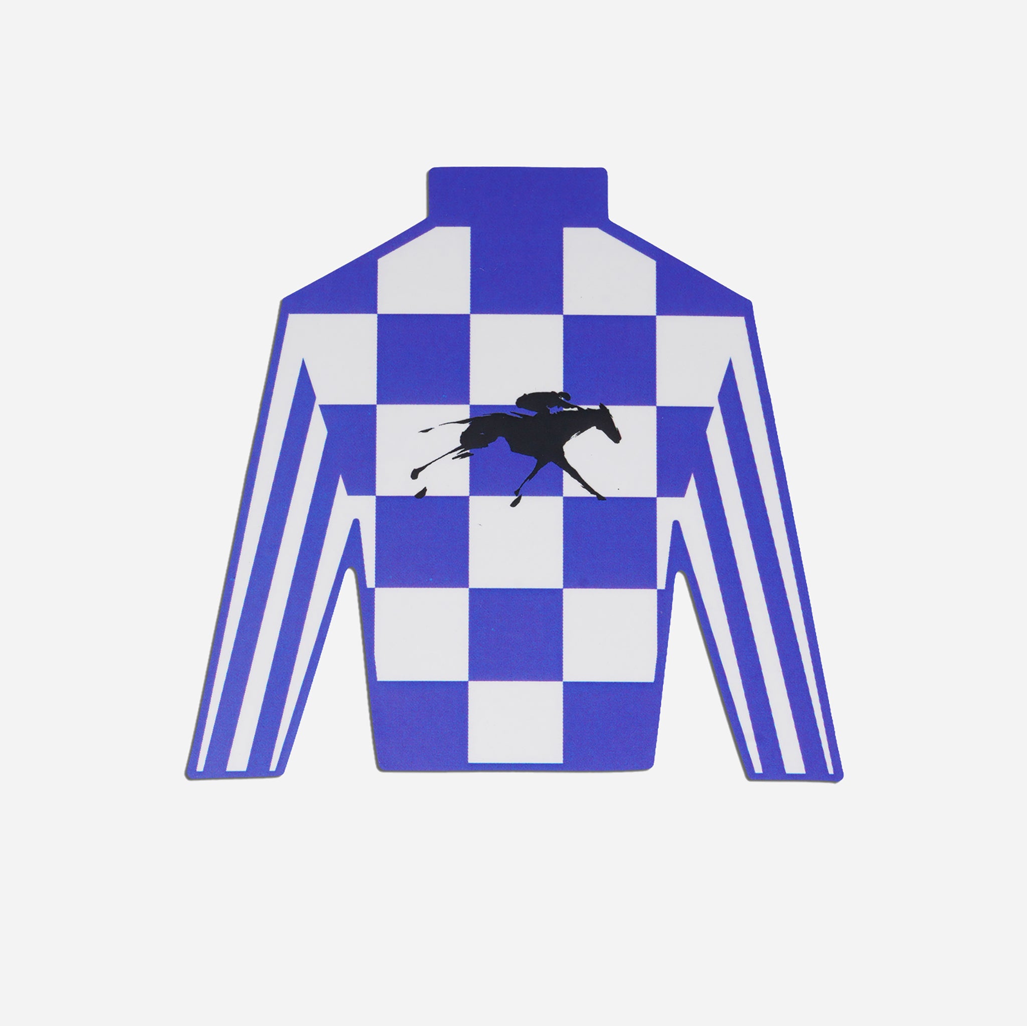 Keeneland Checker Silks Decal