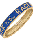 Canvas Style Off to the Races Bangle