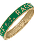 Canvas Style Off to the Races Bangle
