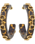 Canvas Style Sutton Horsebit Hoop Earrings