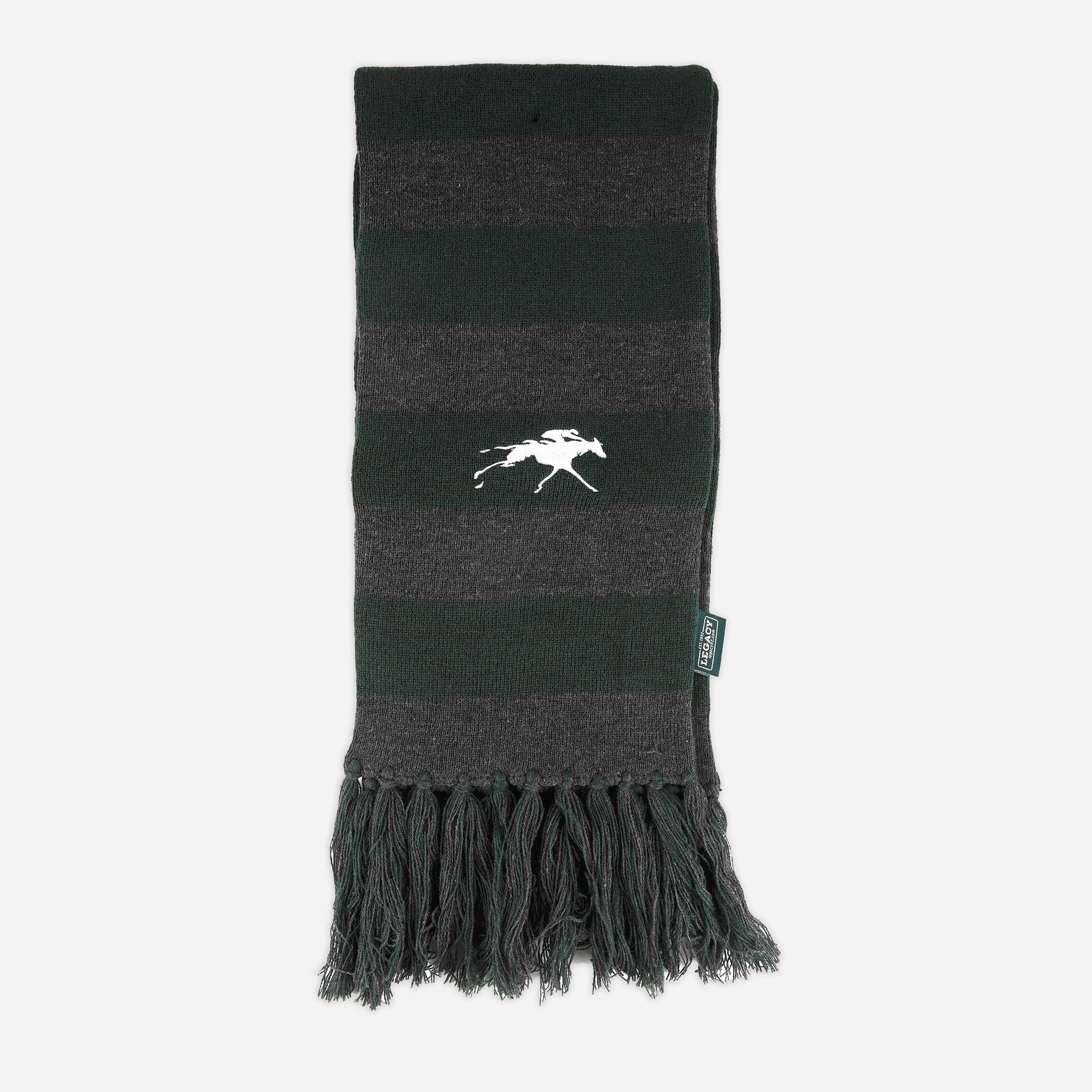 Legacy Keeneland Rugby Stripe Scarf