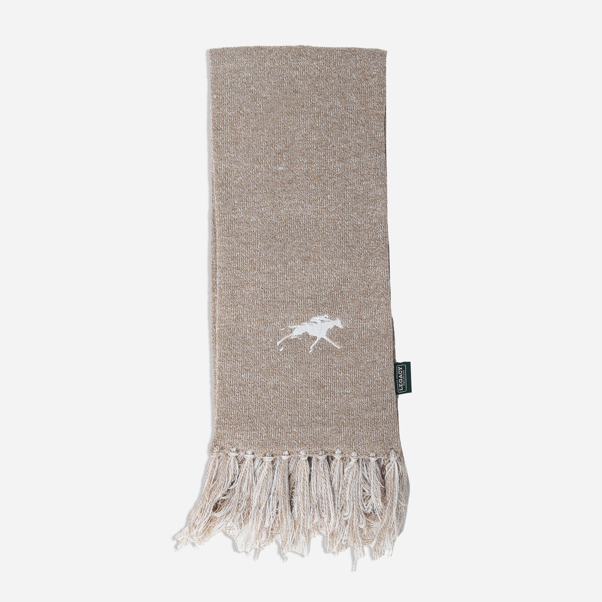 Legacy Keeneland Marled Fringe Scarf