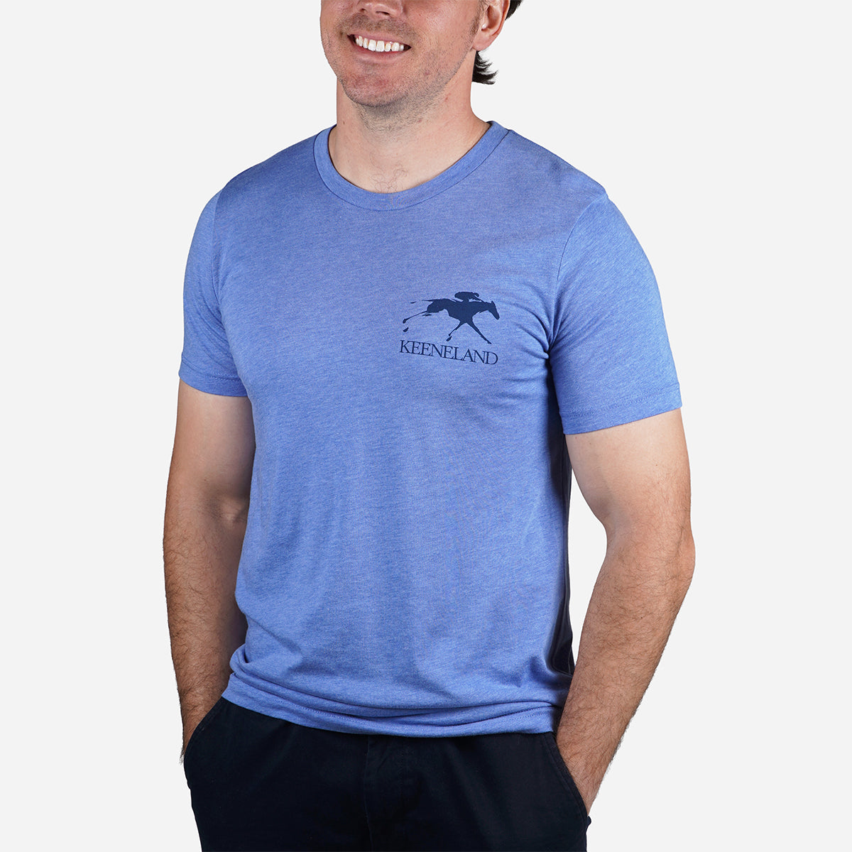 Ahead Keeneland '36 Horse &amp; Jockey Tee