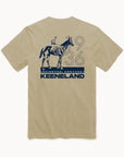 Ahead Keeneland '36 Horse & Jockey Tee