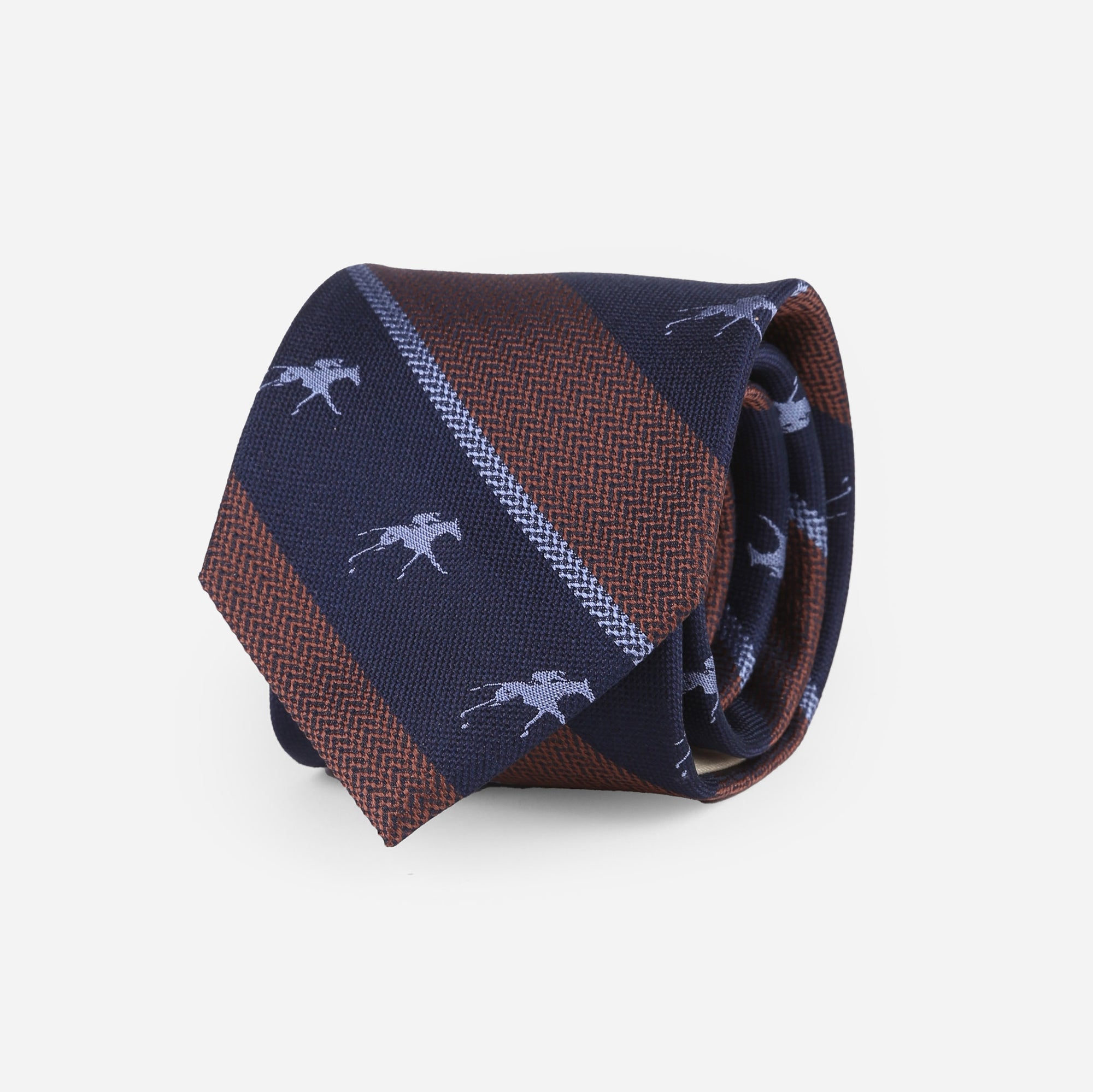 Keeneland Herringbone Stripe Tie