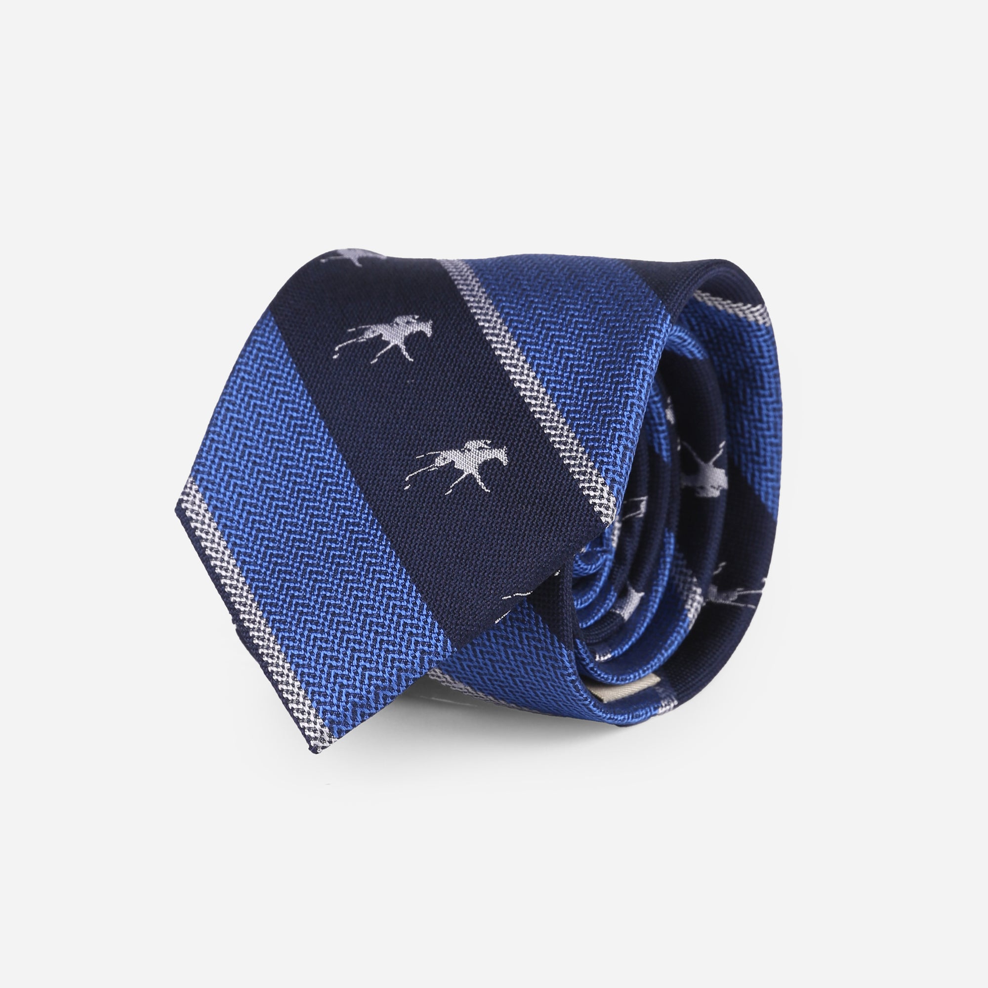 Keeneland Herringbone Stripe Tie