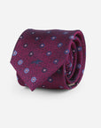 Keeneland Blue Foulard Tie