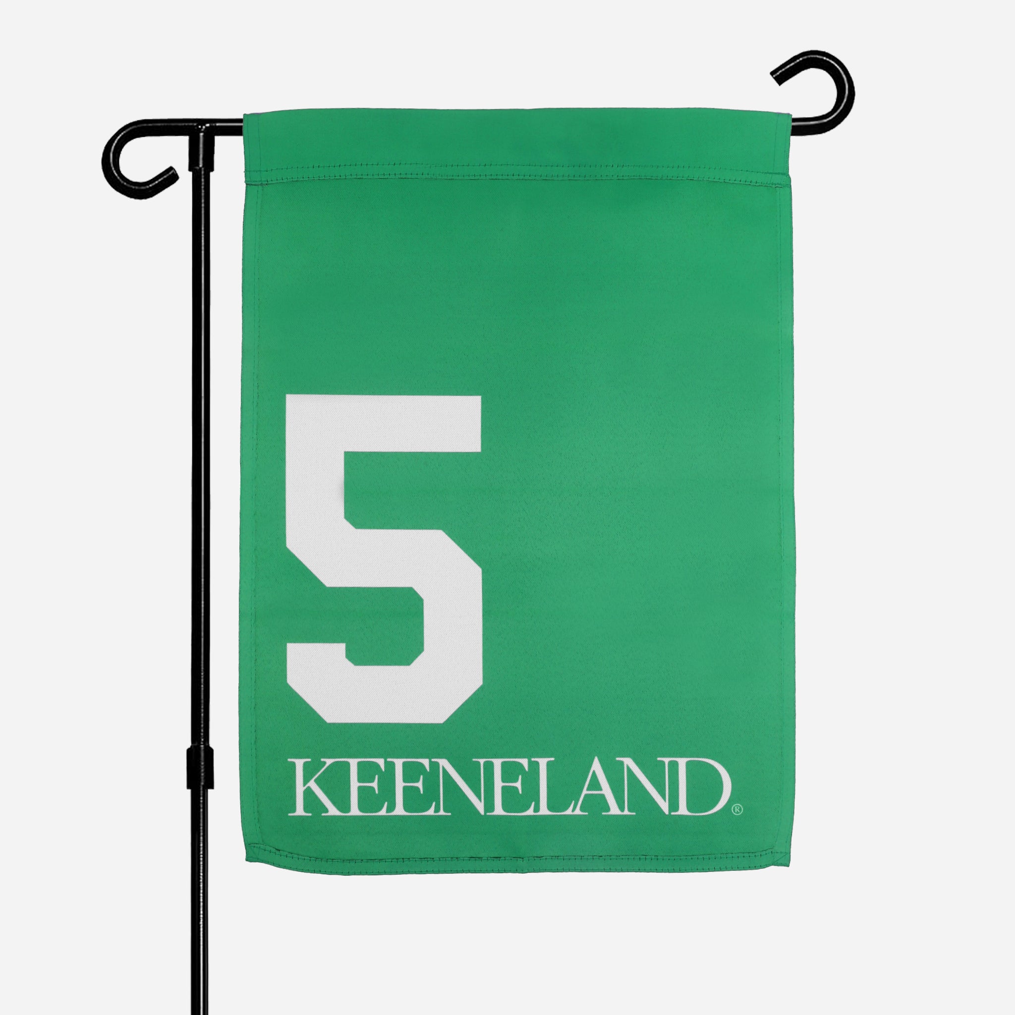 Keeneland #5 Saddle Towel Garden Flag