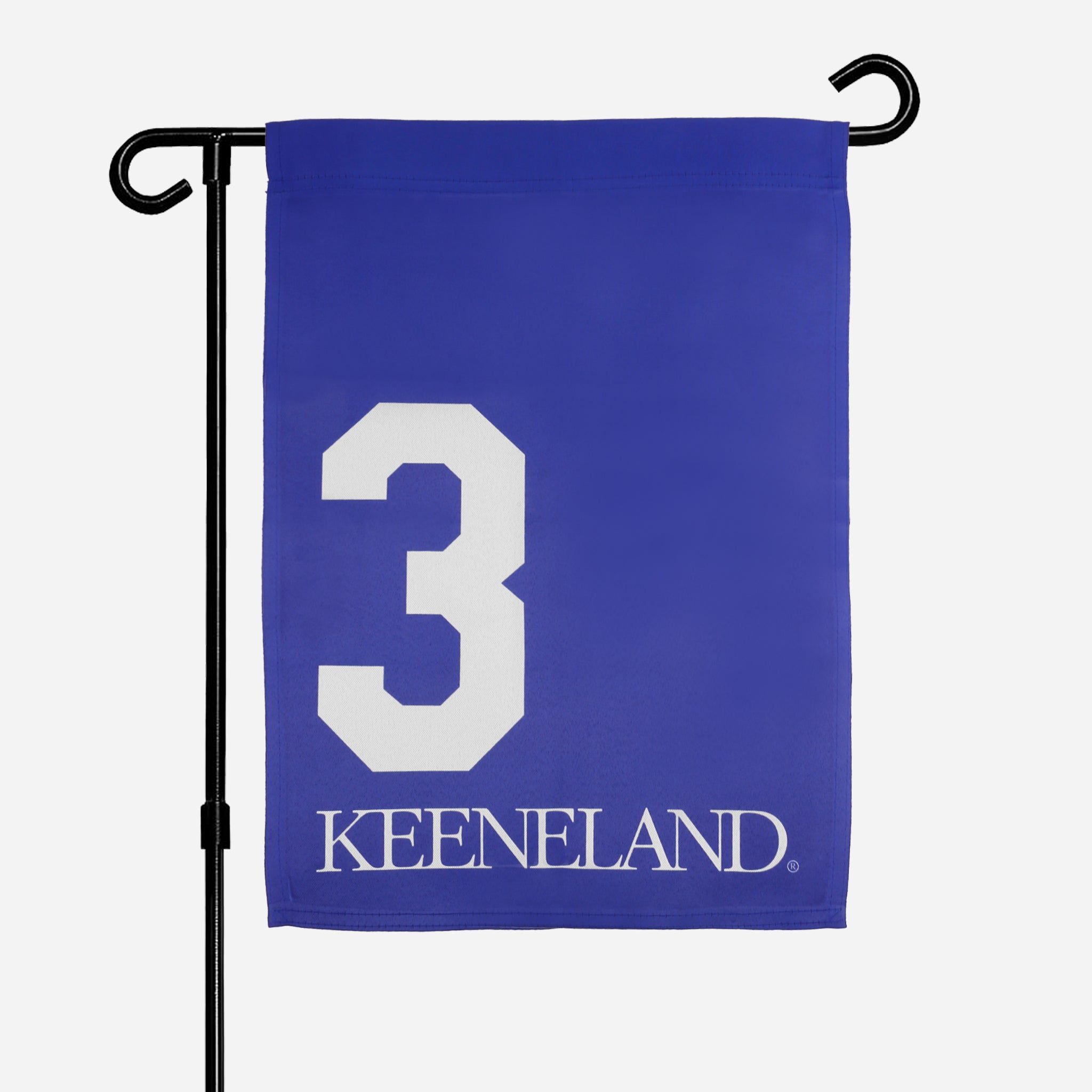 Keeneland #3 Saddle Towel Garden Flag