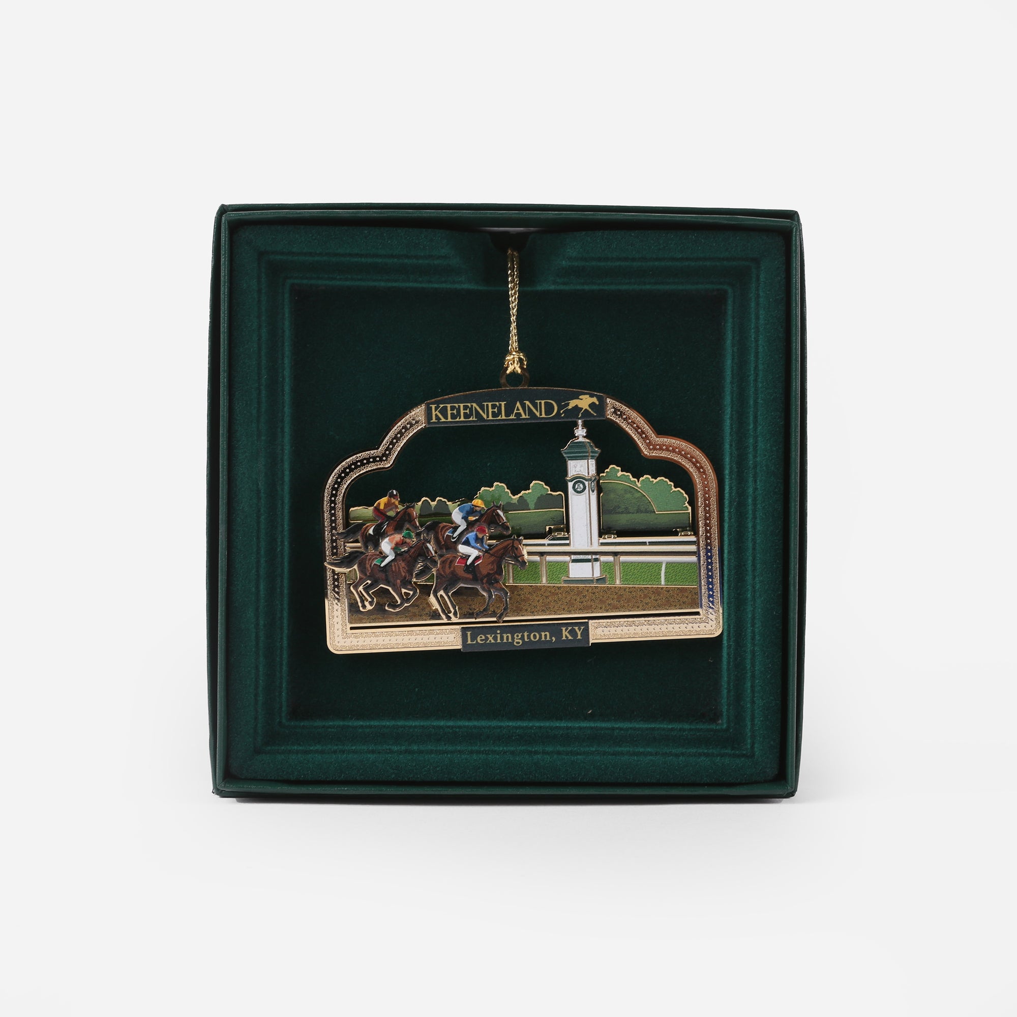 Keeneland Race To Finish Ornament