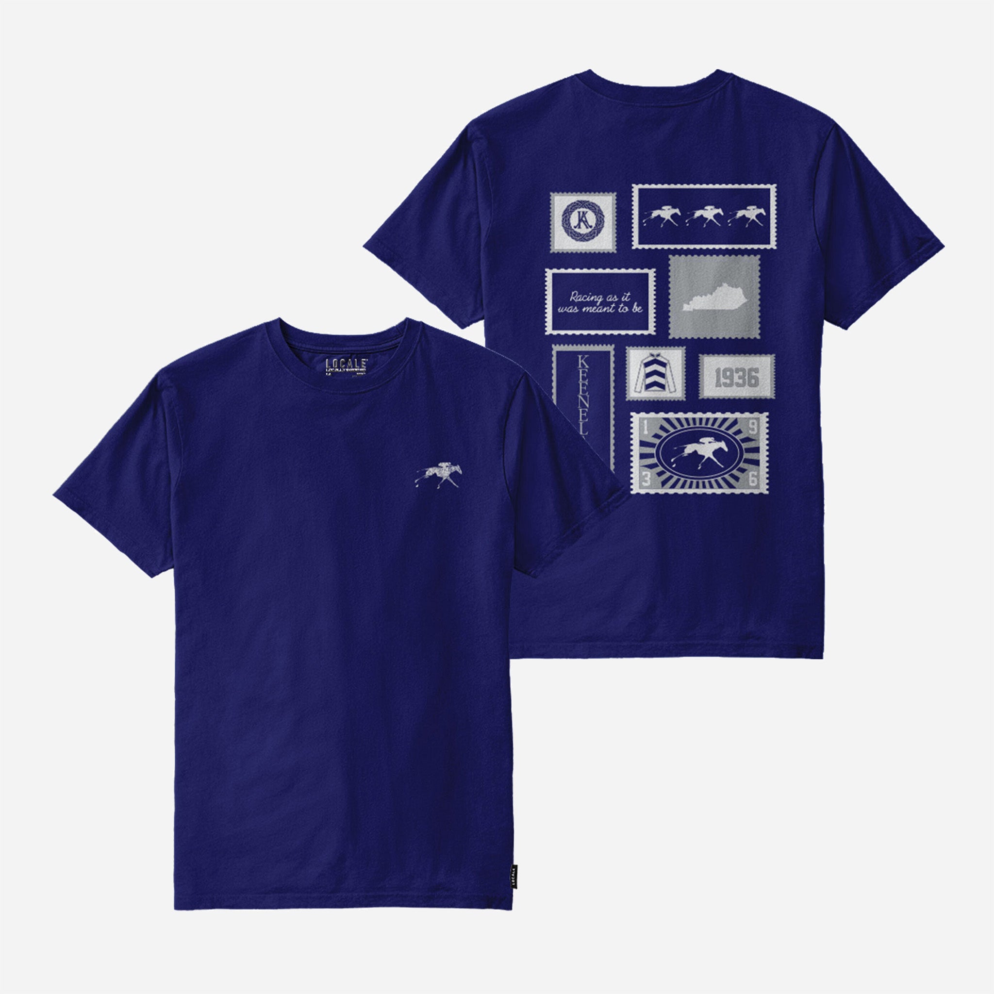 Locale Keeneland Stamps Tee