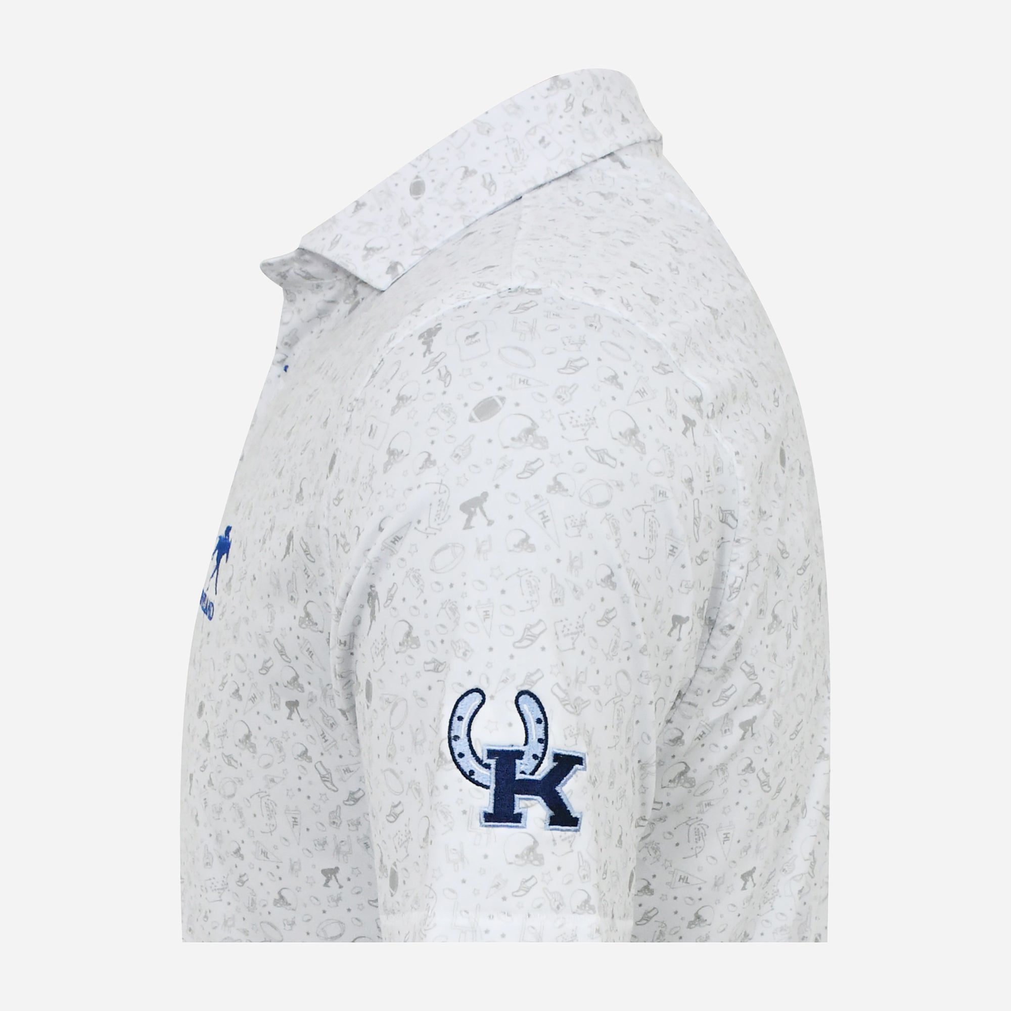 Horn Legend Keeneland Men's UK Football Polo