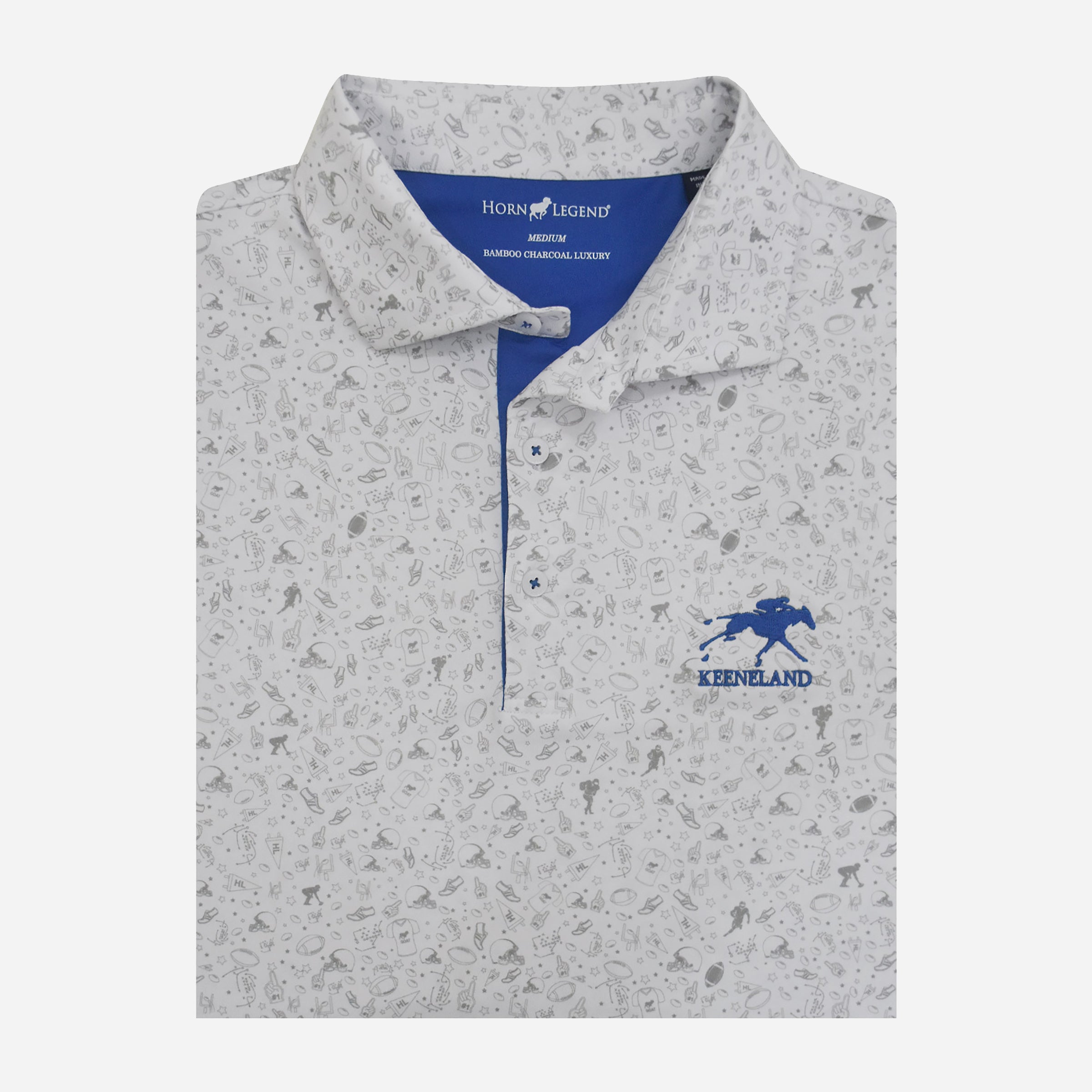 Horn Legend Keeneland Men&#39;s UK Football Polo