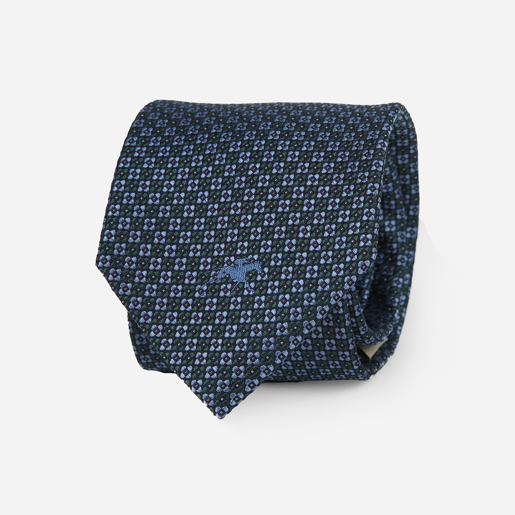 Keeneland Geo Flowers Tie