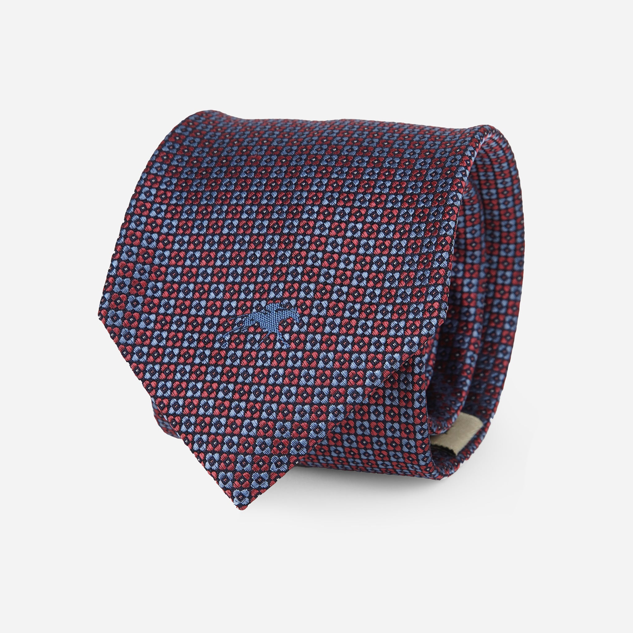 Keeneland Geo Flowers Tie