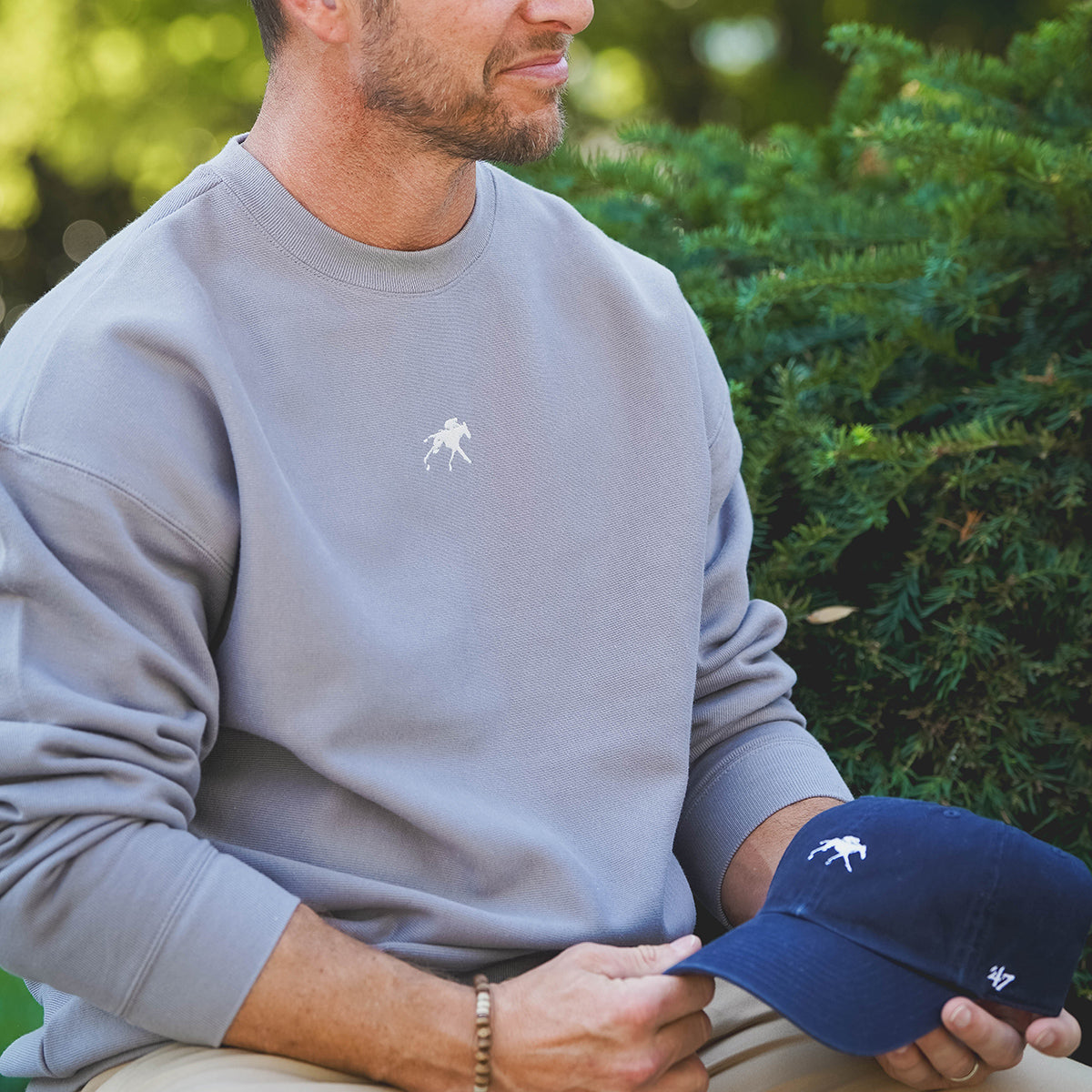 &#39;47 Brand Keeneland Offside Foundation Crewneck Sweatshirt