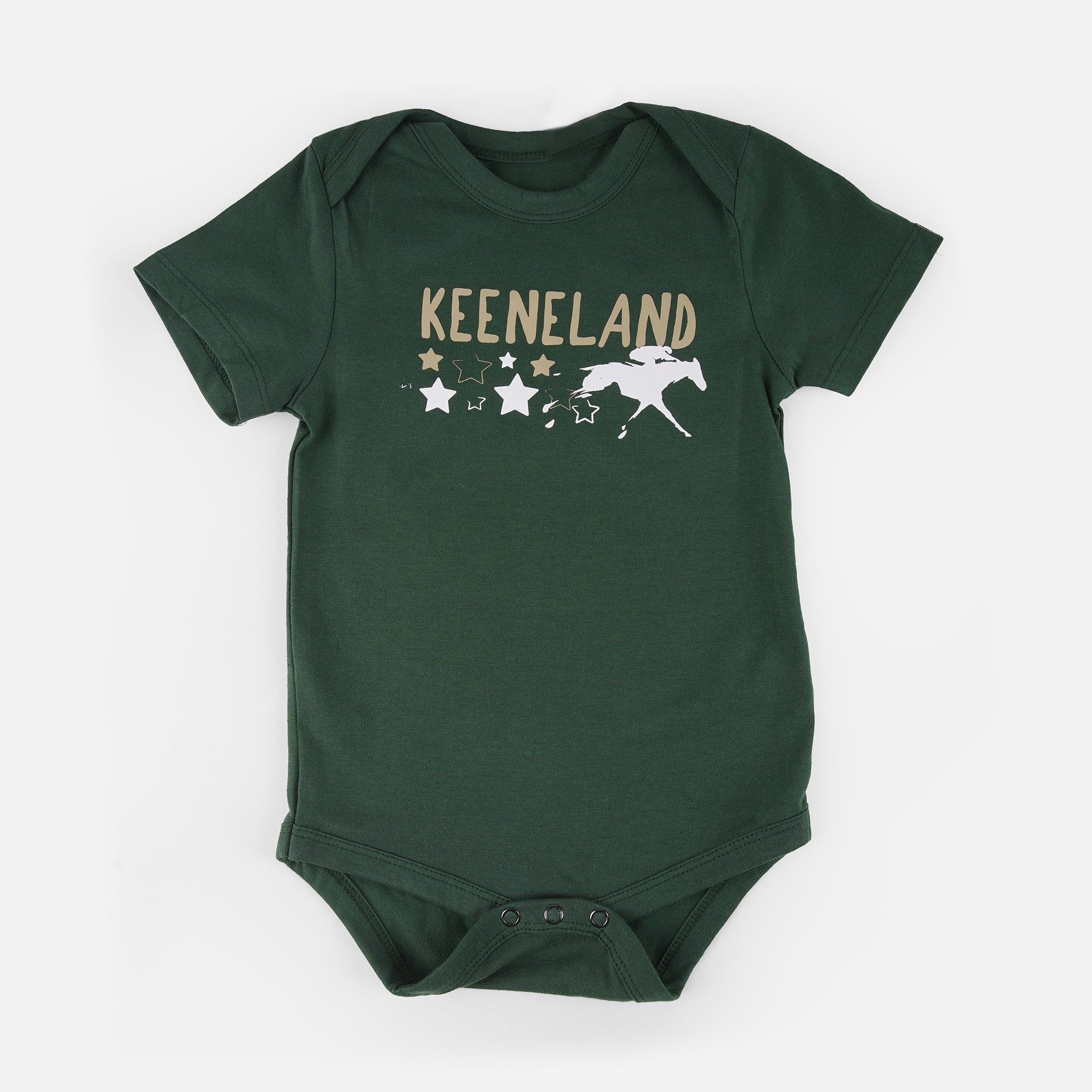 Garb Keeneland Infant Stars Otis Onesie