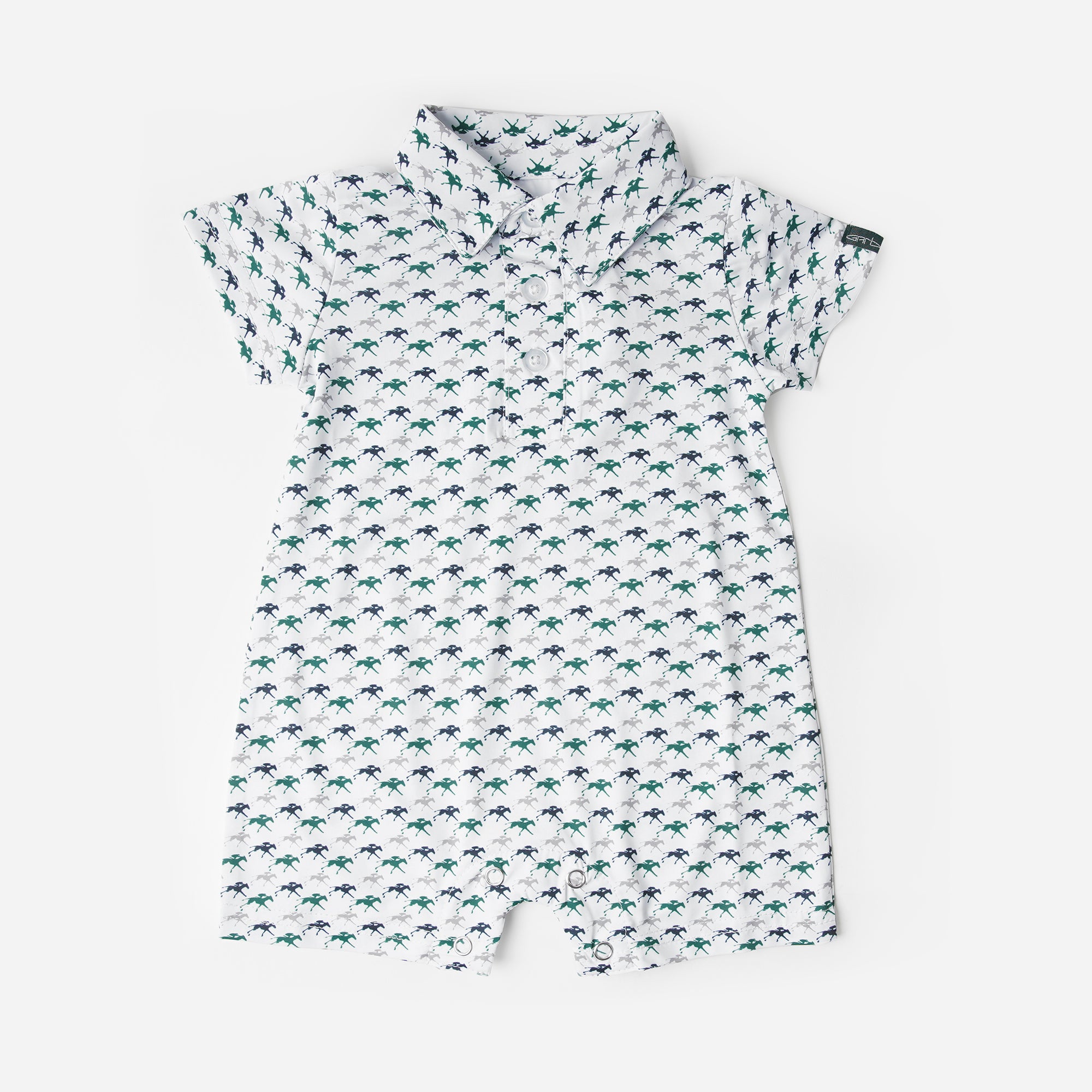 Garb Keeneland All Over Onesie Polo