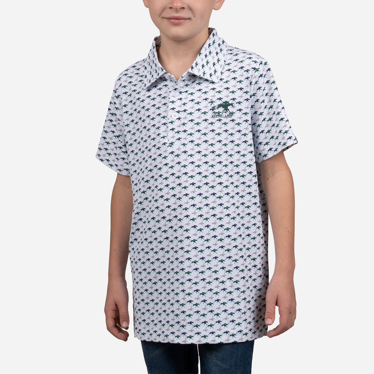 Garb Keeneland All Over Toddler Polo