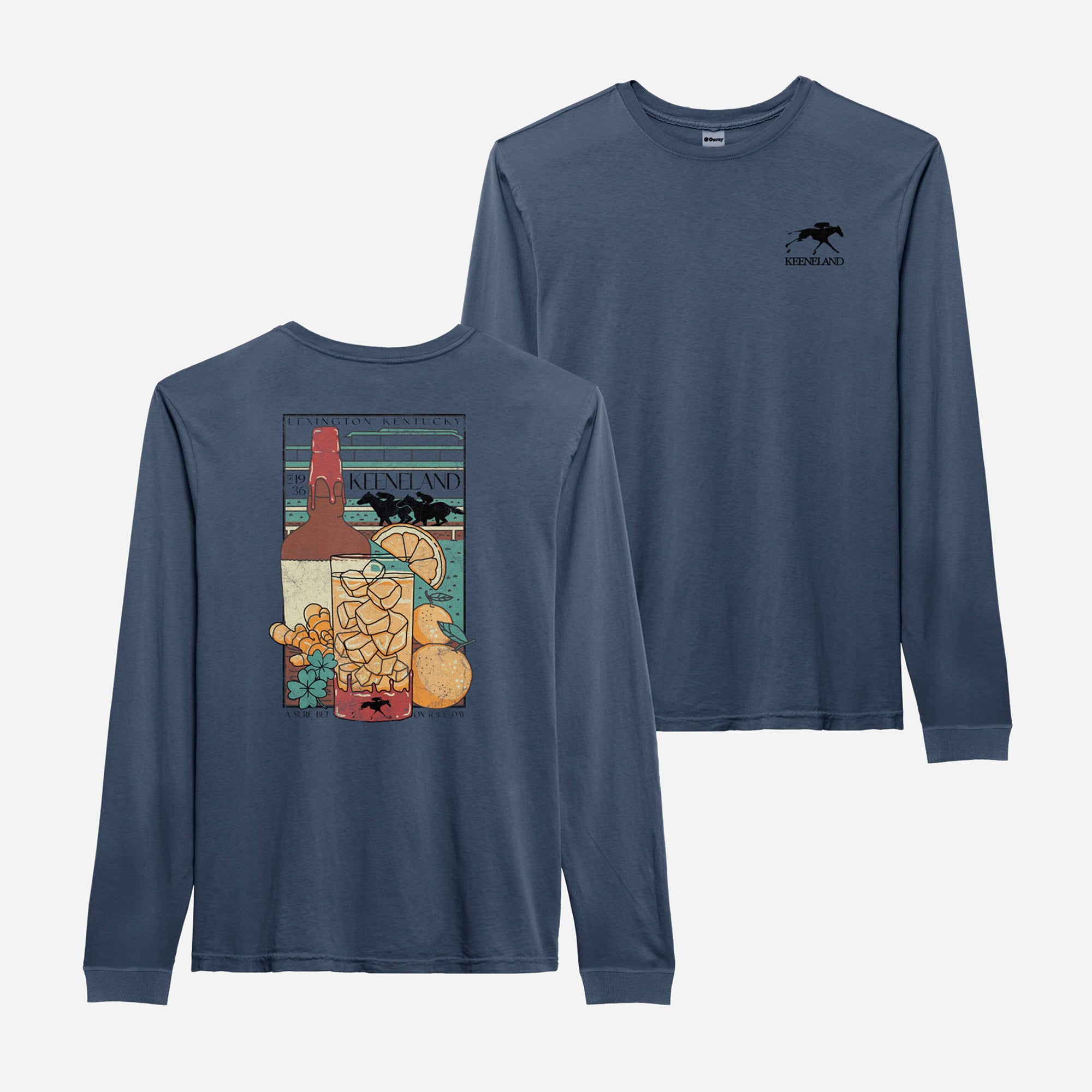 Ouray Keeneland Breeze Luck Long Sleeve Tee