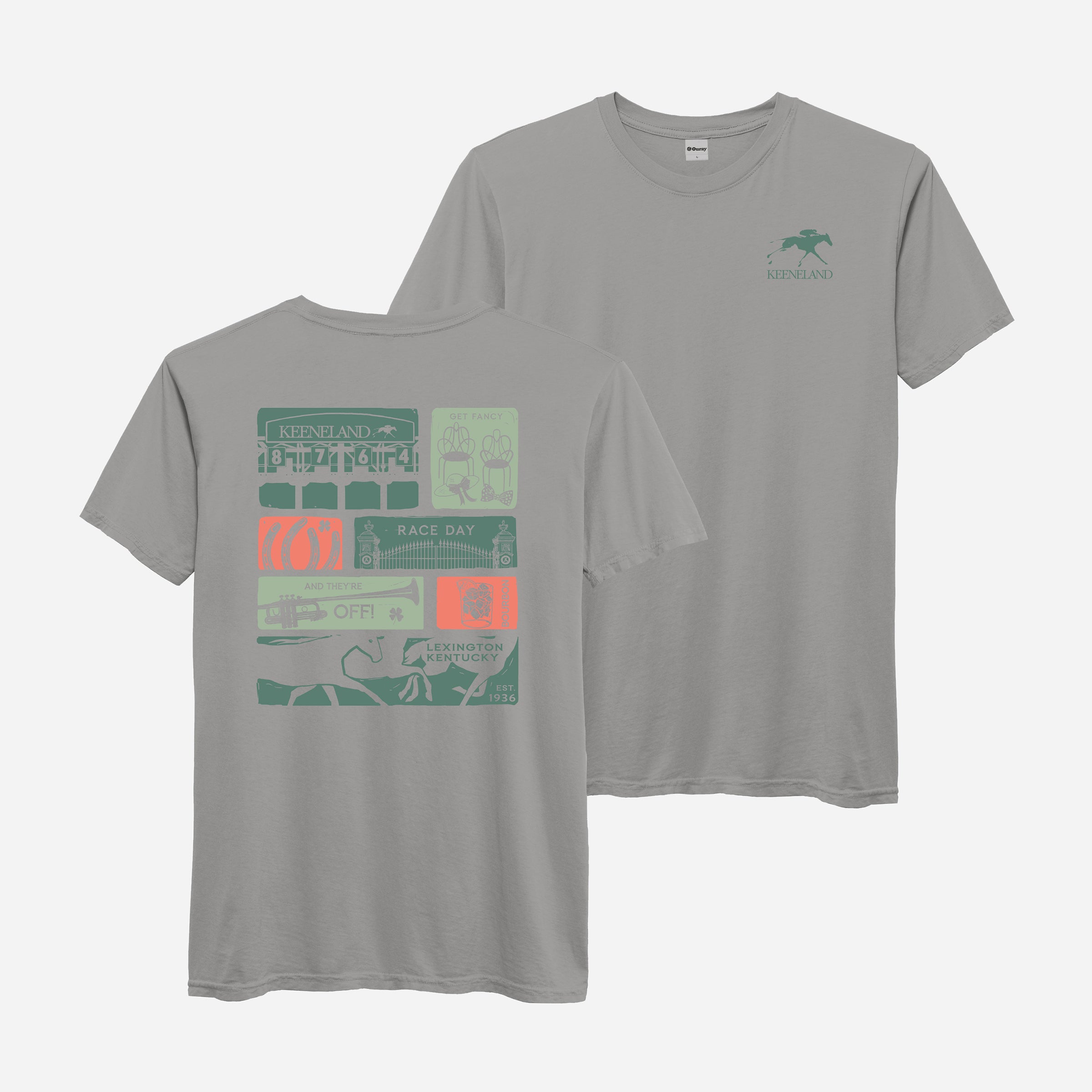 Ouray Keeneland Day At The Races Tee