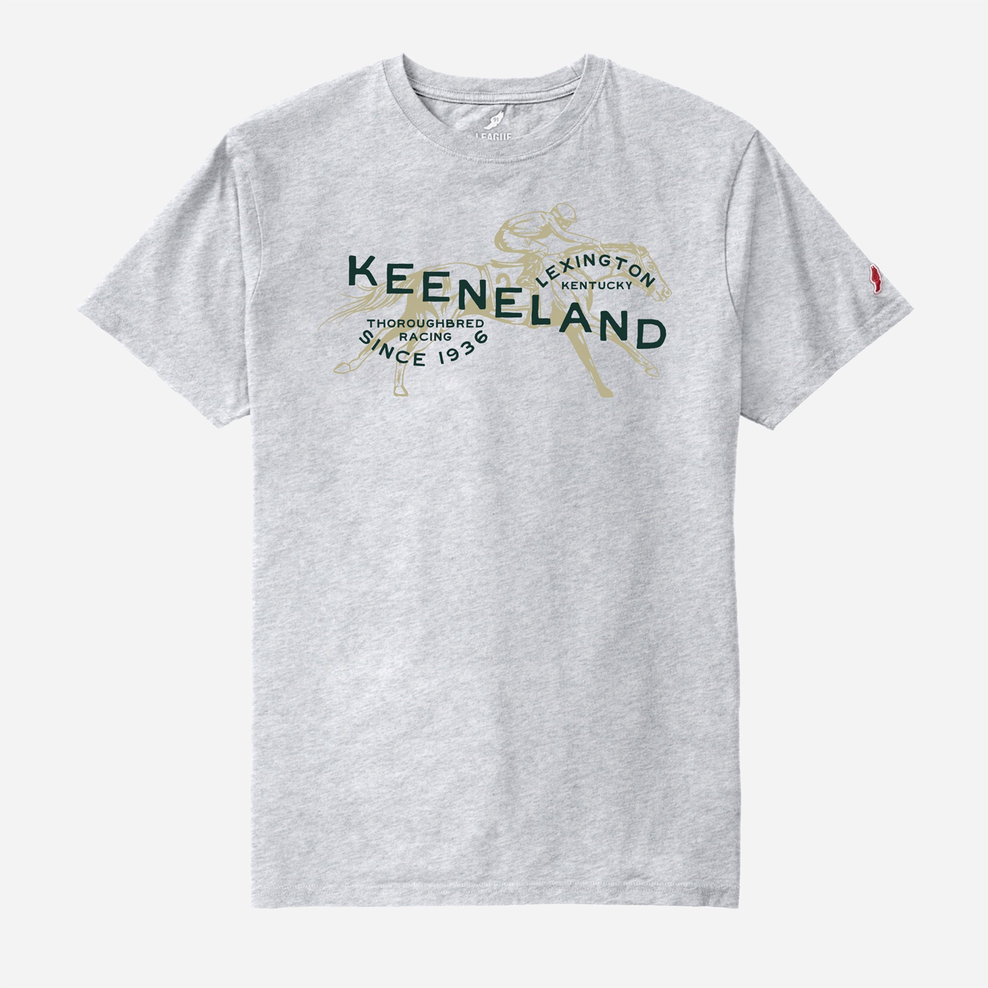 League Keeneland Jockey Sign Tee