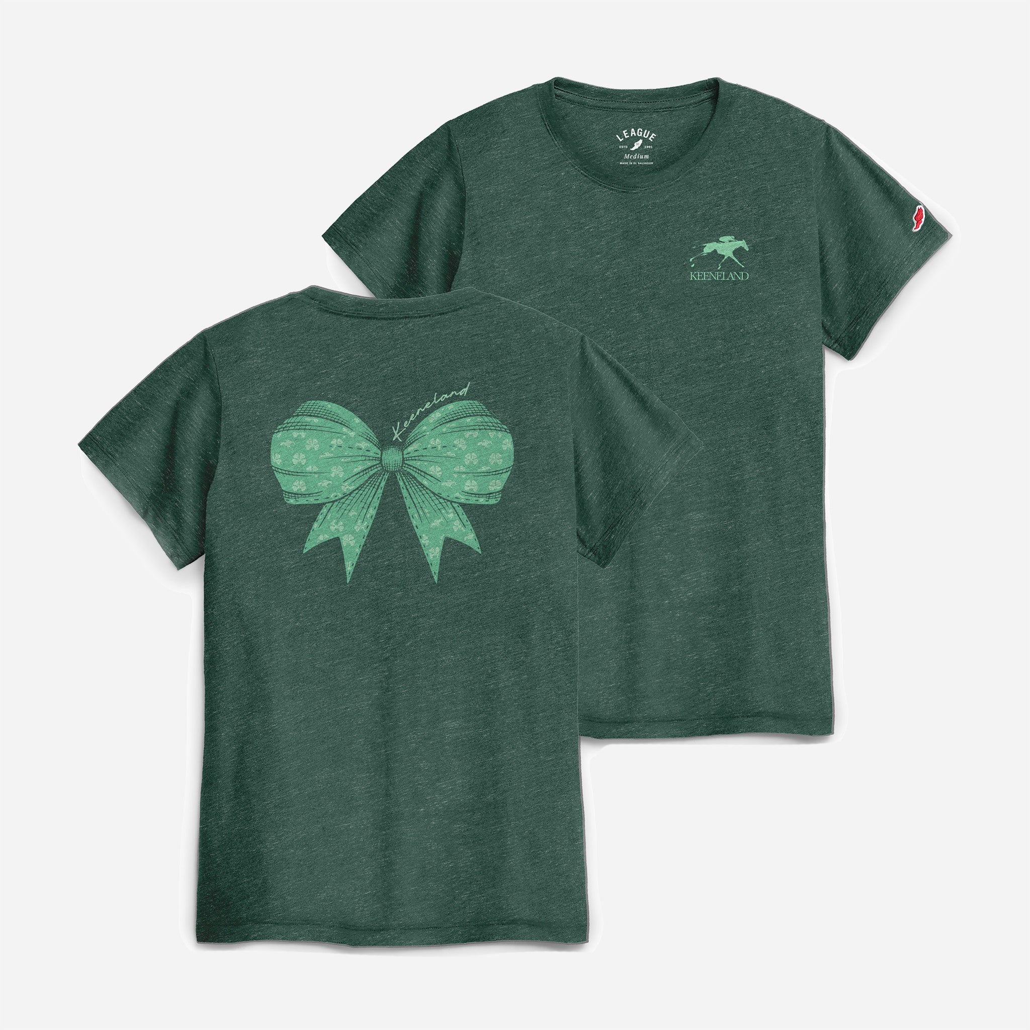 League Keeneland Women&#39;s Lucky Bow Tee