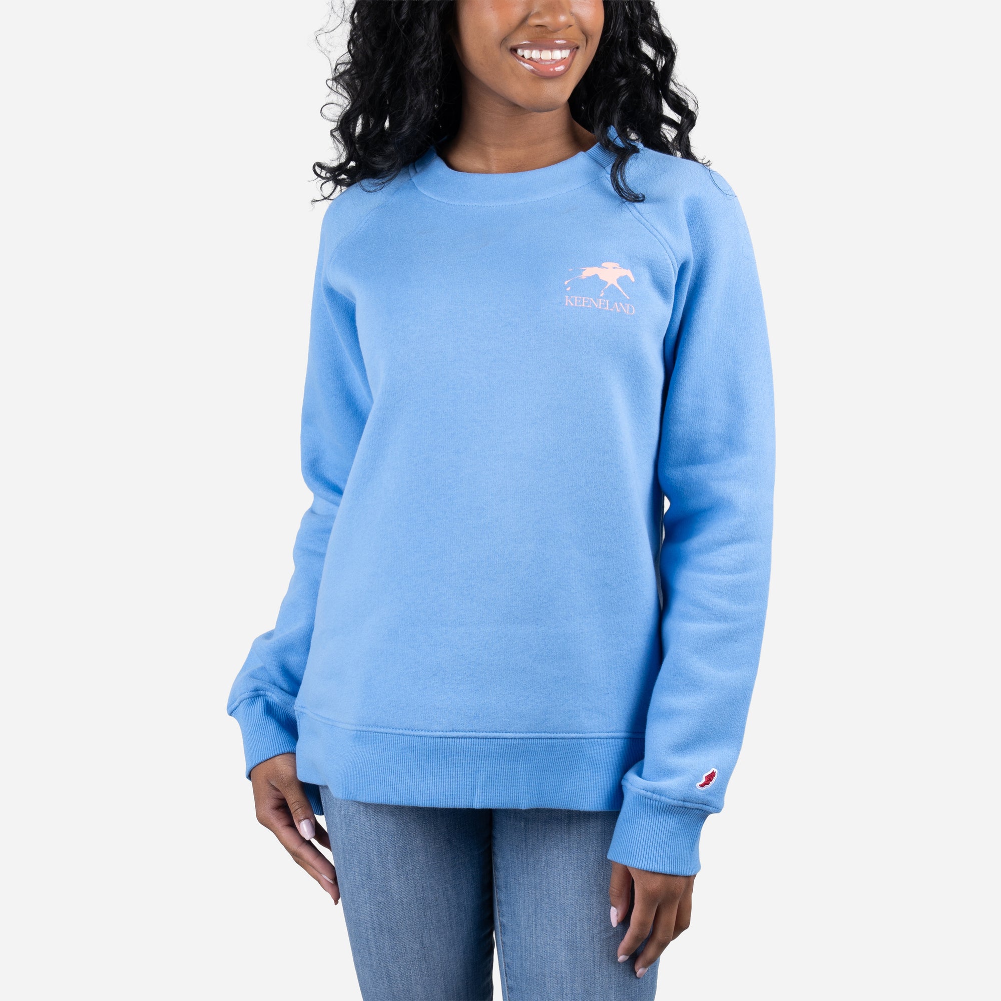 League Keeneland Women's Off To The Races Crewneck