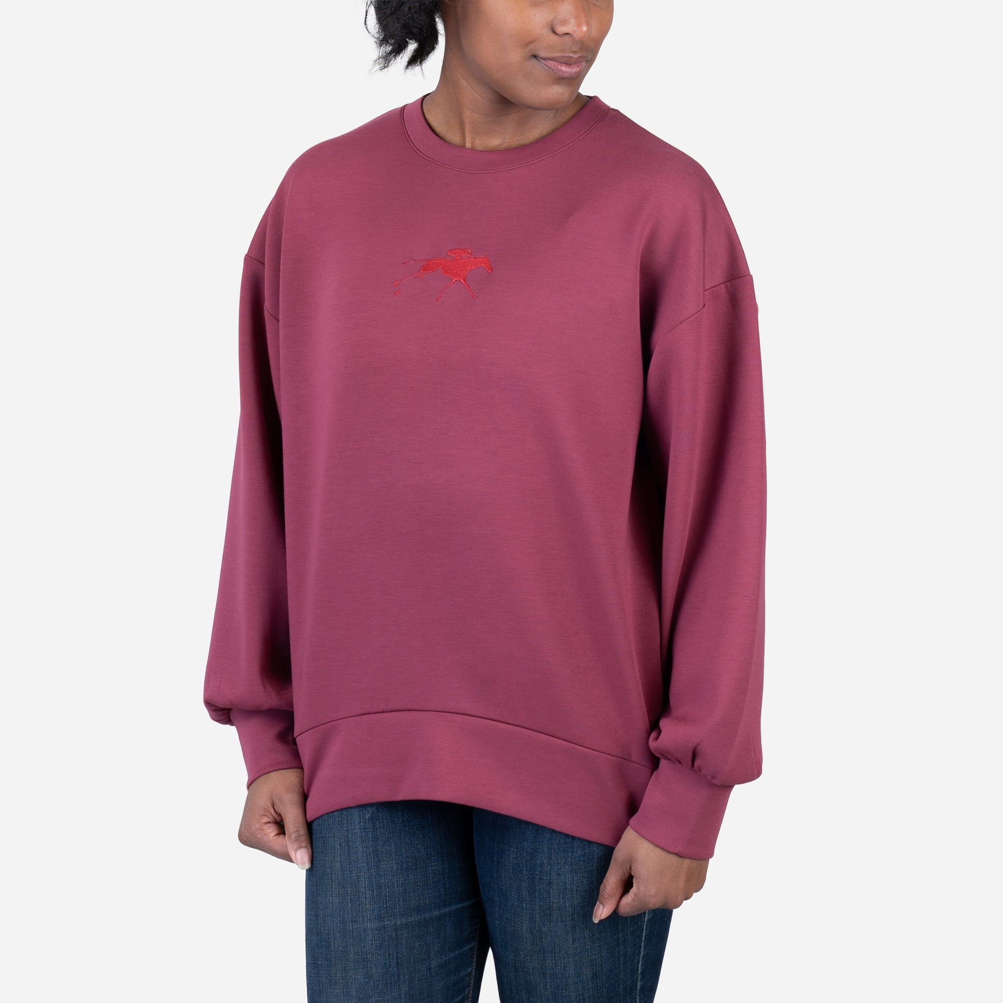 League Keeneland Women's Monterey Crewneck Sweatshirt