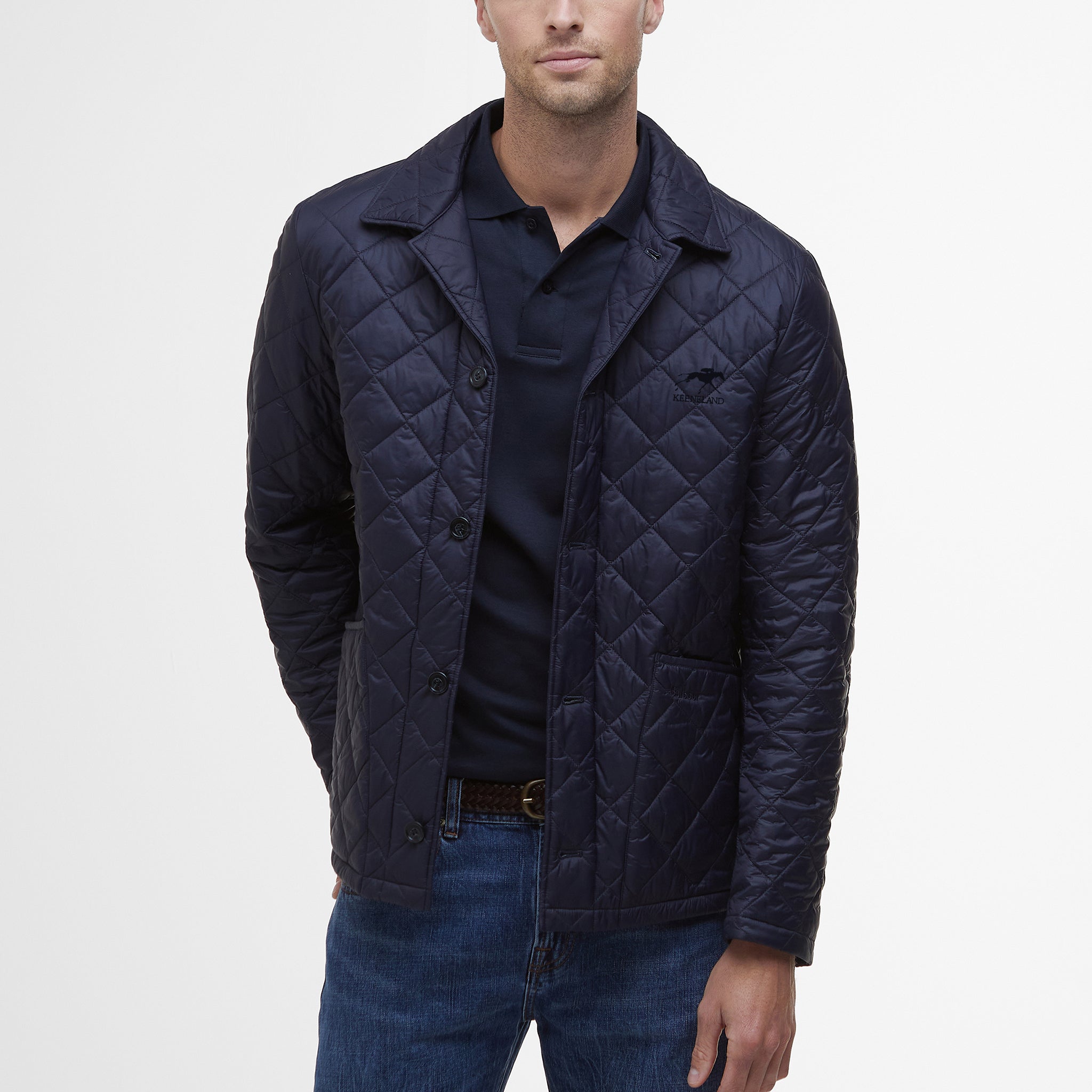 Barbour Keeneland Men&#39;s Tyne Liddesdale Quilted Jacket