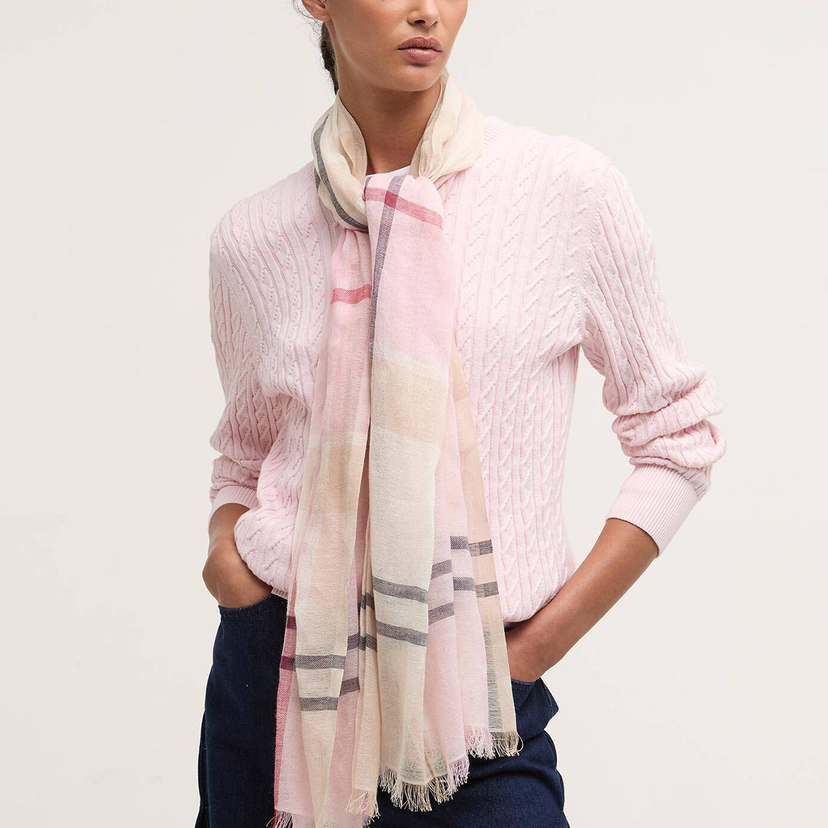 Barbour Women's Abigail Tartan Scarf