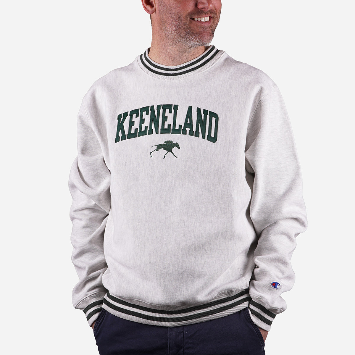 Champion Keeneland Reverse Weave Crewneck Sweatshirt
