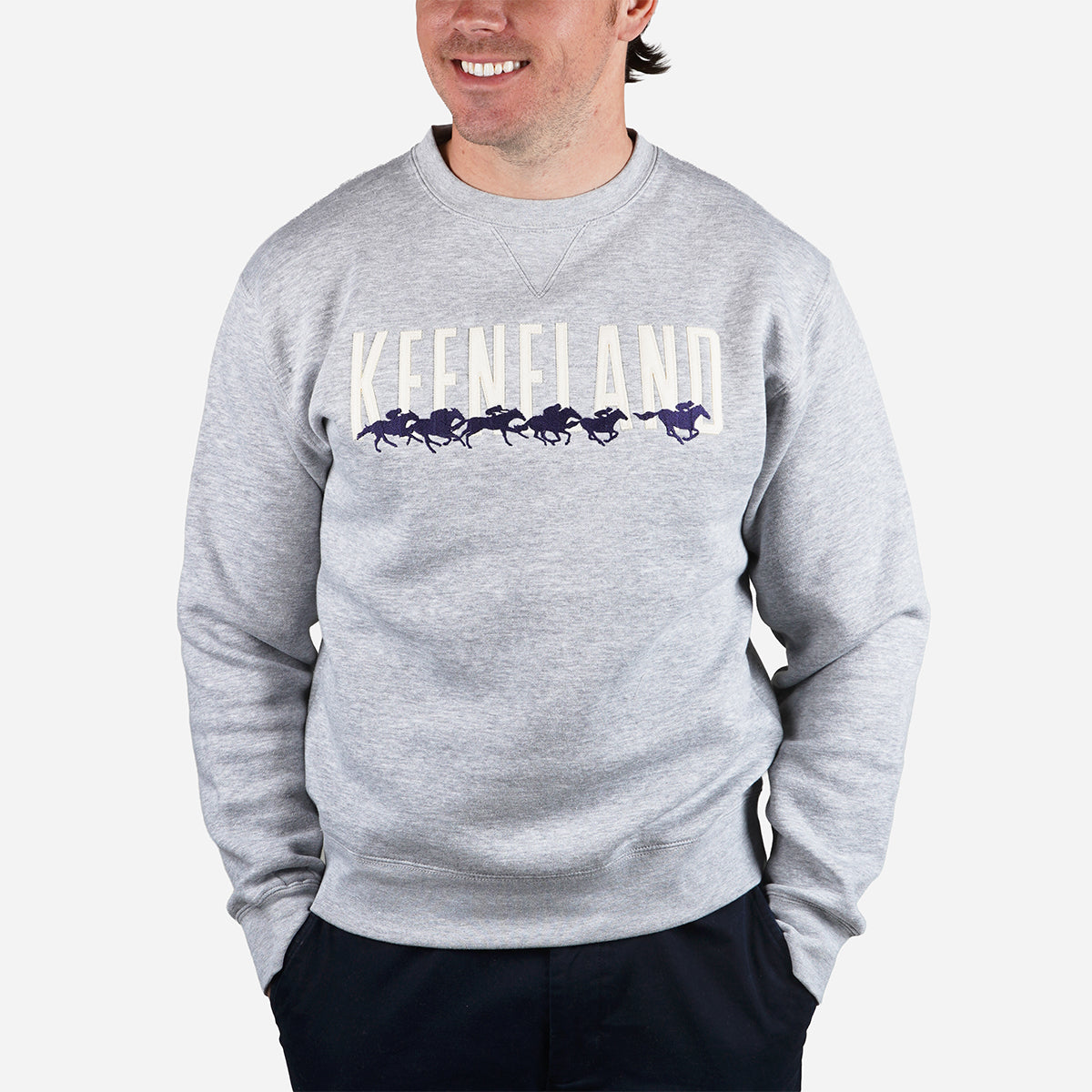 Gear Keeneland Horse Racing Crewneck Sweatshirt