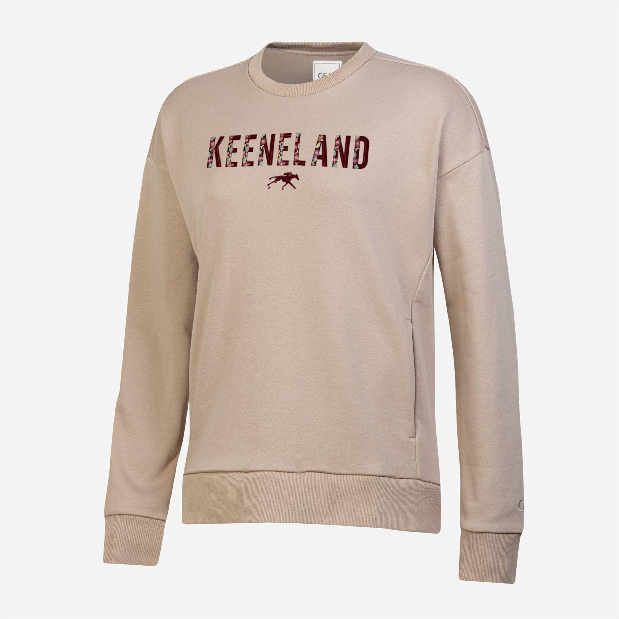 Gear Keeneland Women&#39;s Floral Everlee Crewneck Sweatshirt