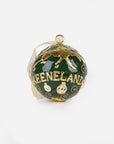 Kitty Keller Keeneland Hanging Green Ornament