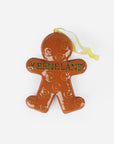 Kitty Keller Keeneland Gingerbread Man Ornament