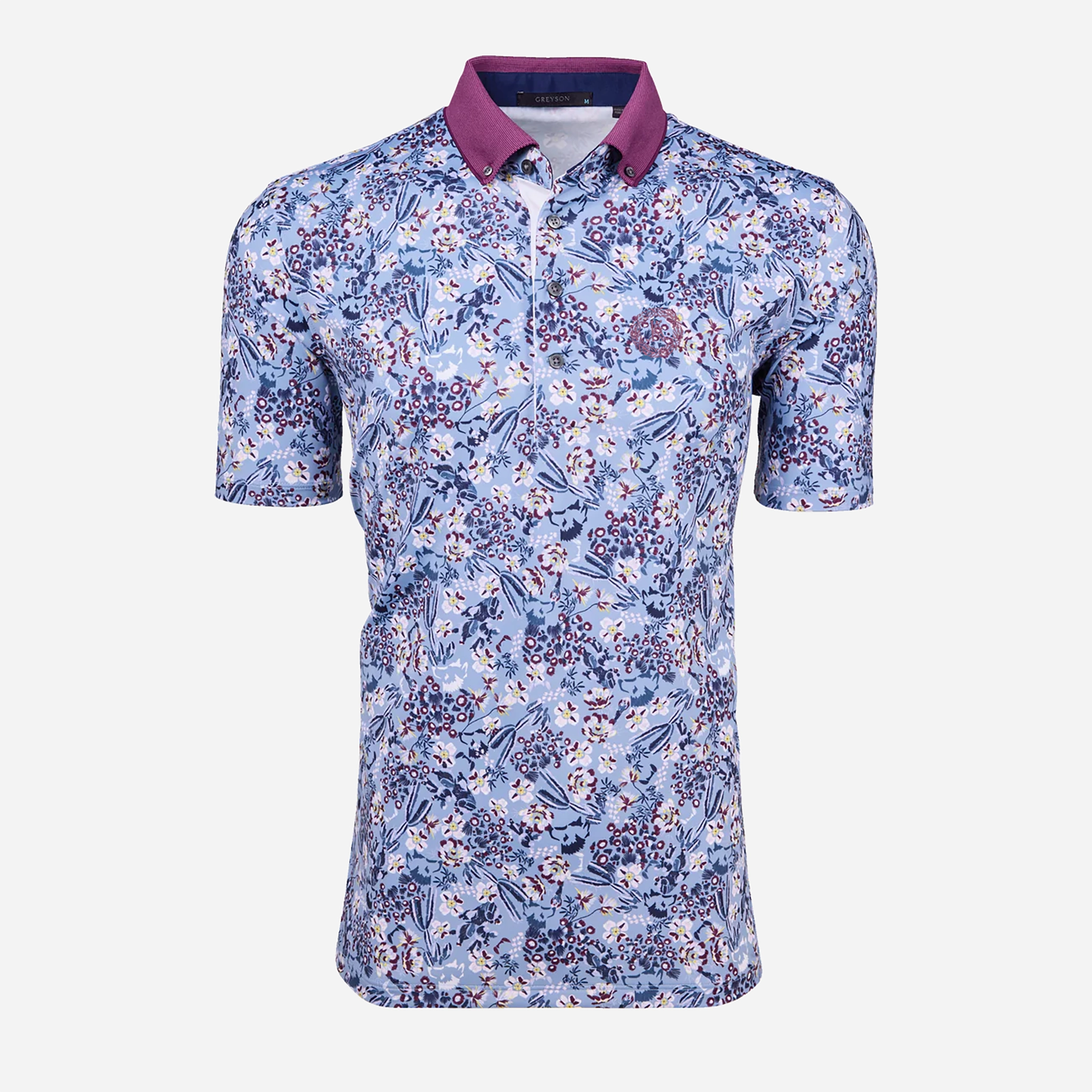 Greyson Keeneland Men&#39;s Desert Floral Polo