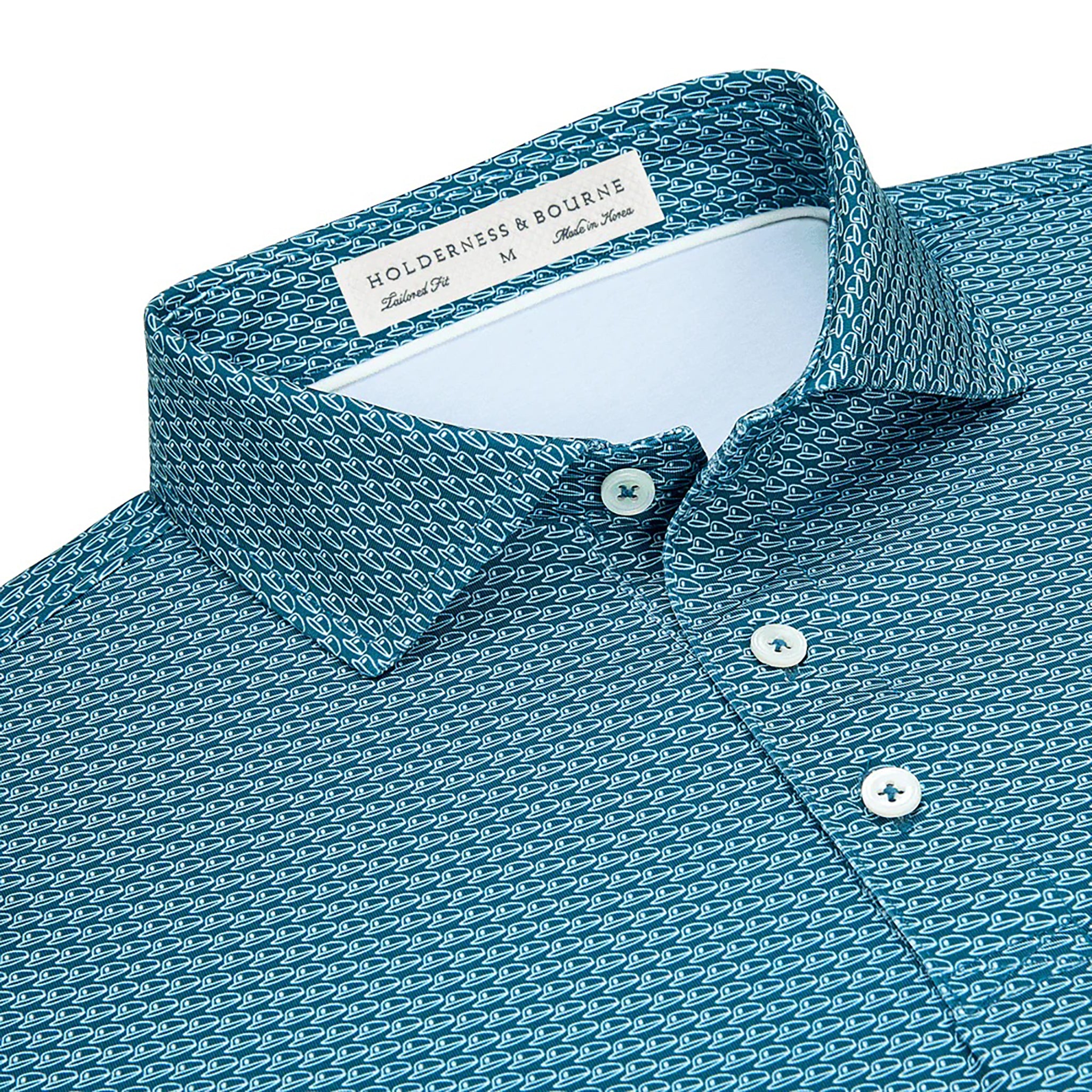 Holderness &amp; Bourne Keeneland Men&#39;s Frame Performance Polo