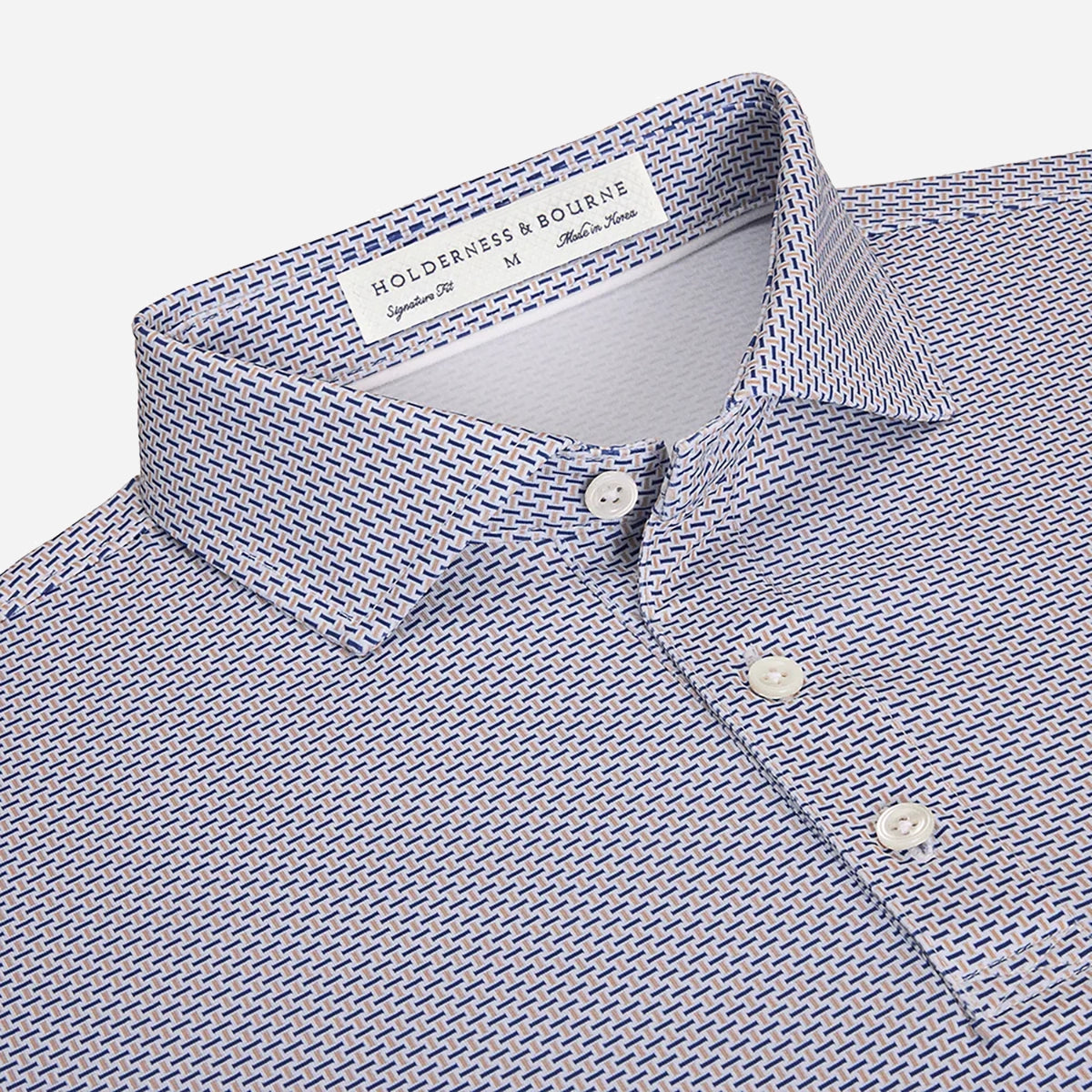 Holderness &amp; Bourne Keeneland Men&#39;s Davis Polo