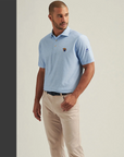 Peter Millar Keeneland Men's UK Costa Geo Mesh Polo