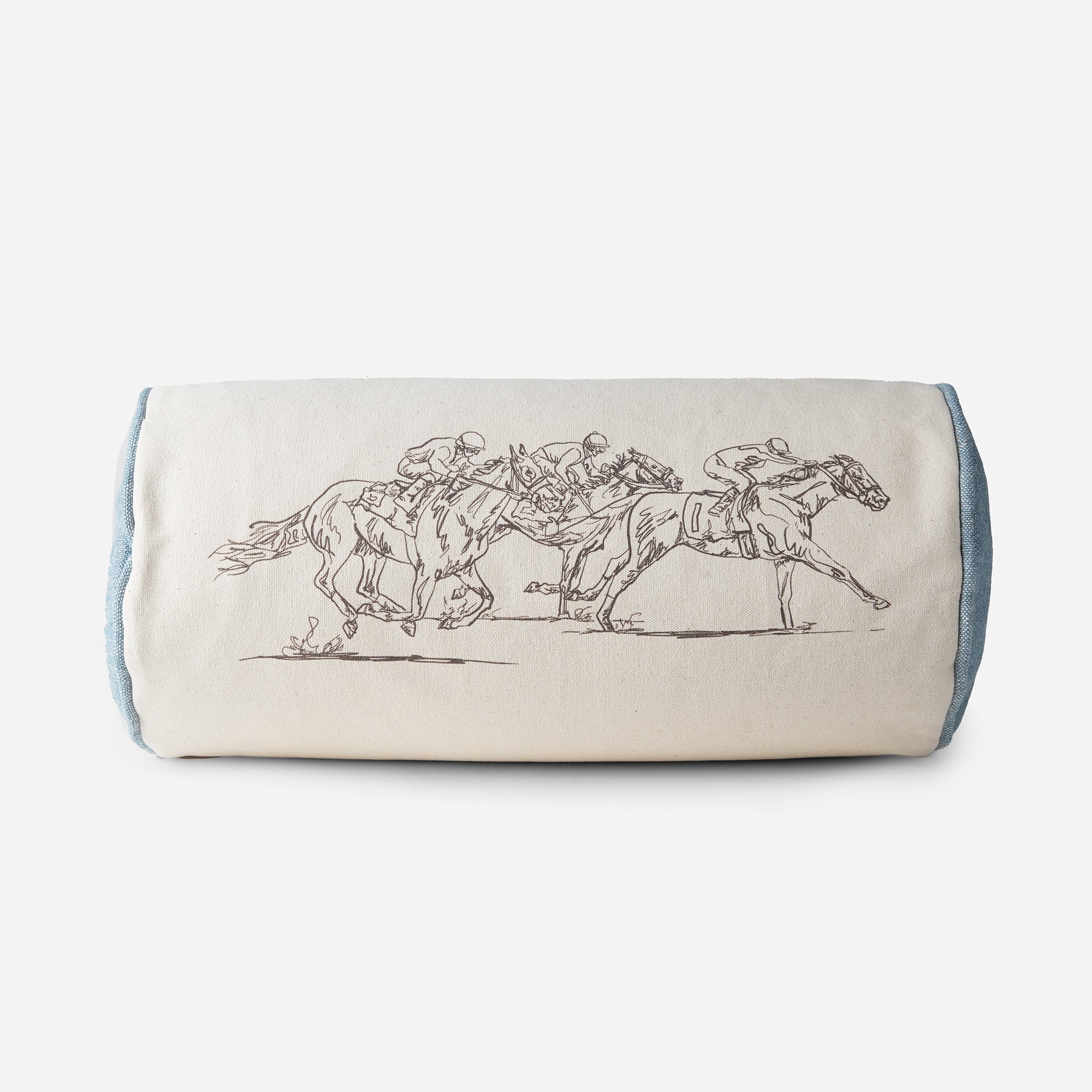 Henry Dry Goods Keeneland Race Day Bolster Pillow