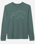 Ouray Keeneland Tracing Long Sleeve Tee